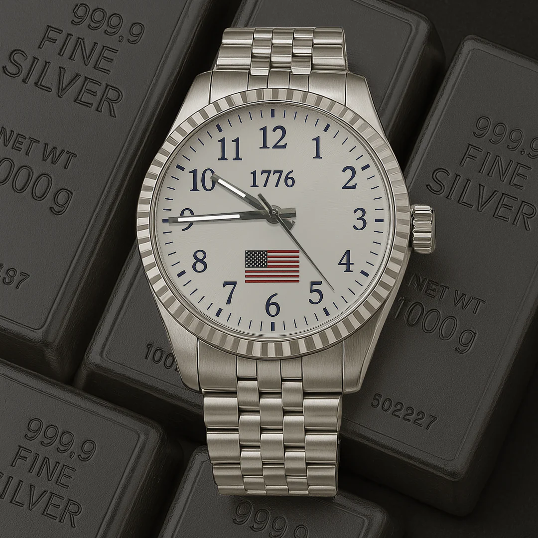 Silver 1776 Heritage Watch - Image 6