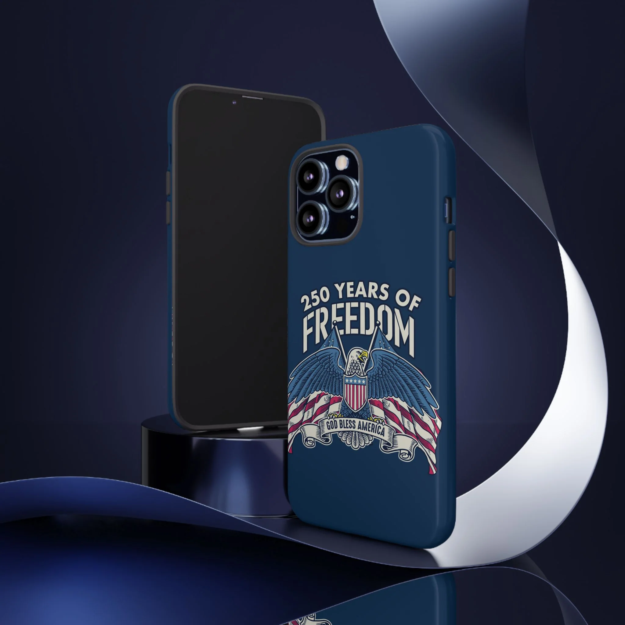 America's 250th Anniversary Hard Shell Tough Phone Case - Image 104