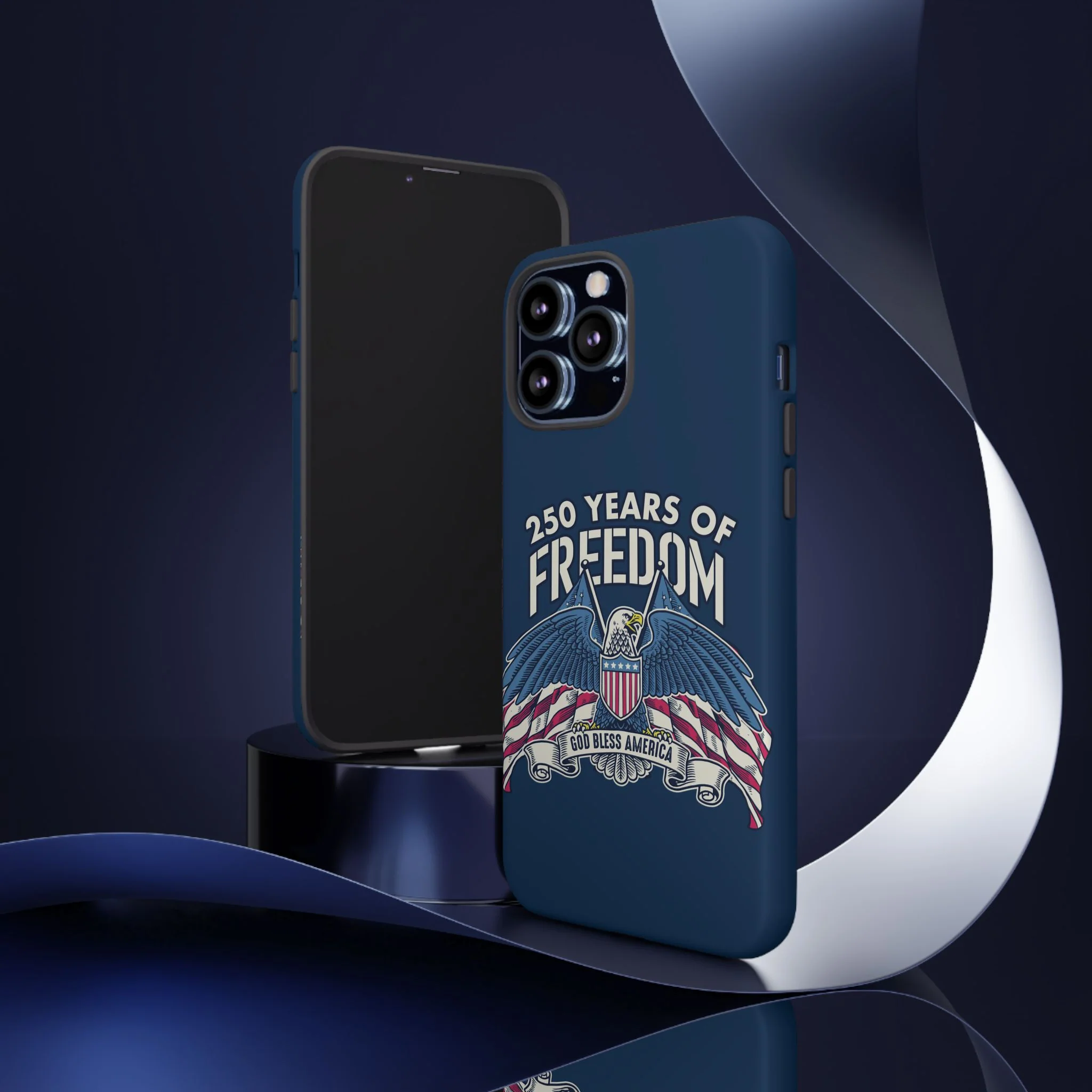America's 250th Anniversary Hard Shell Tough Phone Case - Image 105