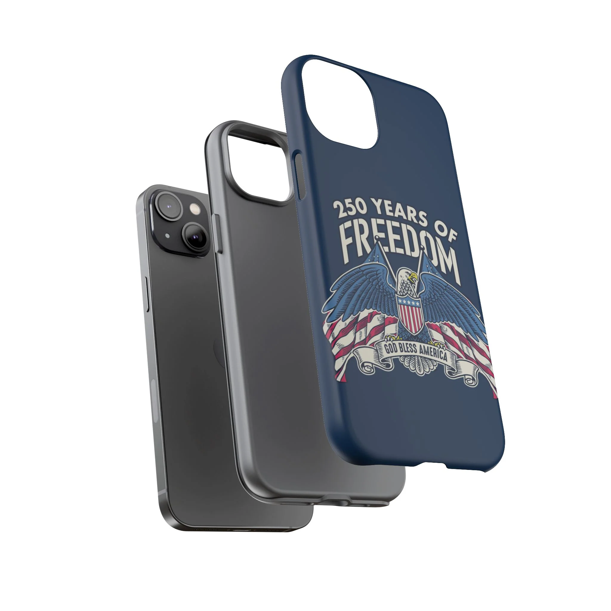 America's 250th Anniversary Hard Shell Tough Phone Case - Image 126