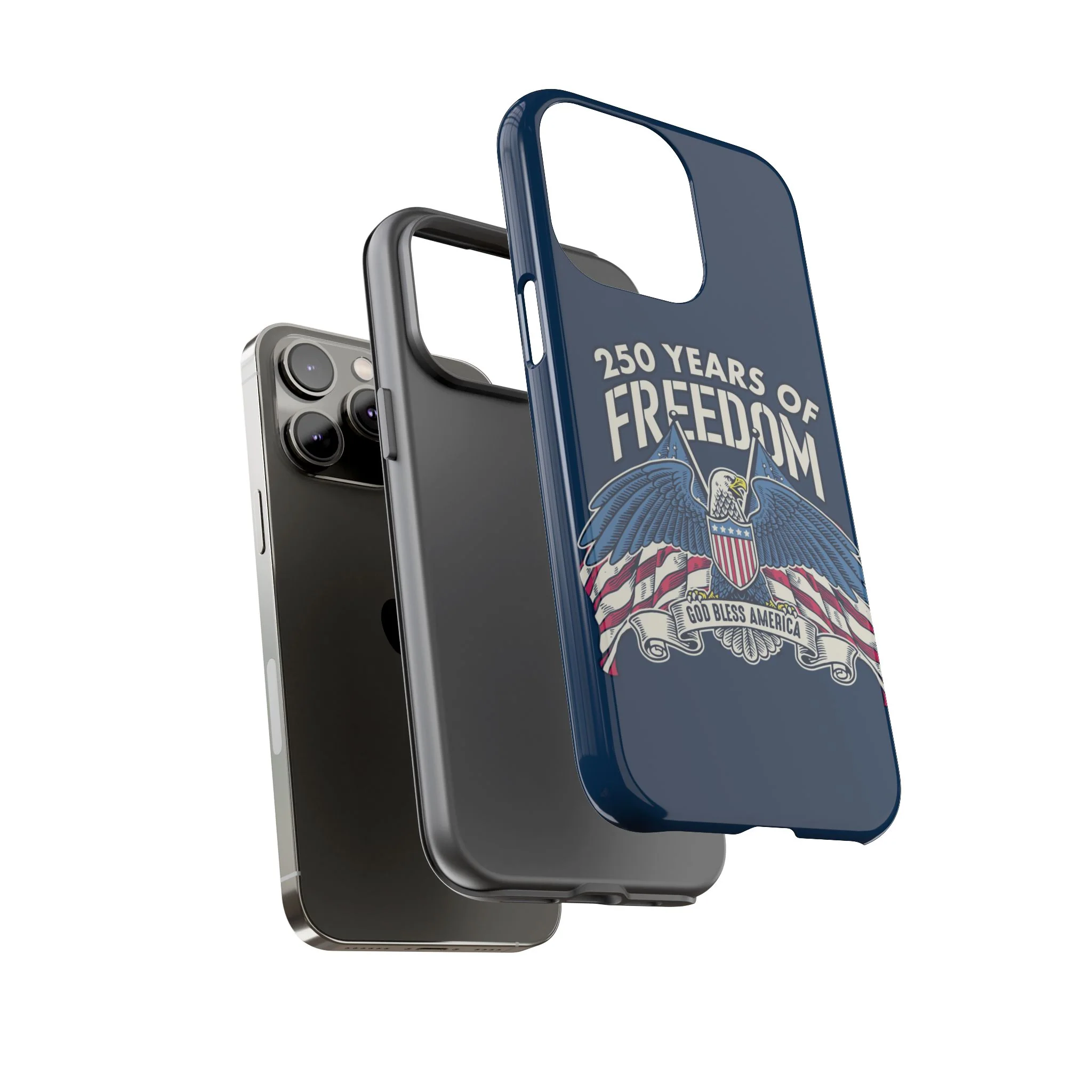 America's 250th Anniversary Hard Shell Tough Phone Case - Image 129