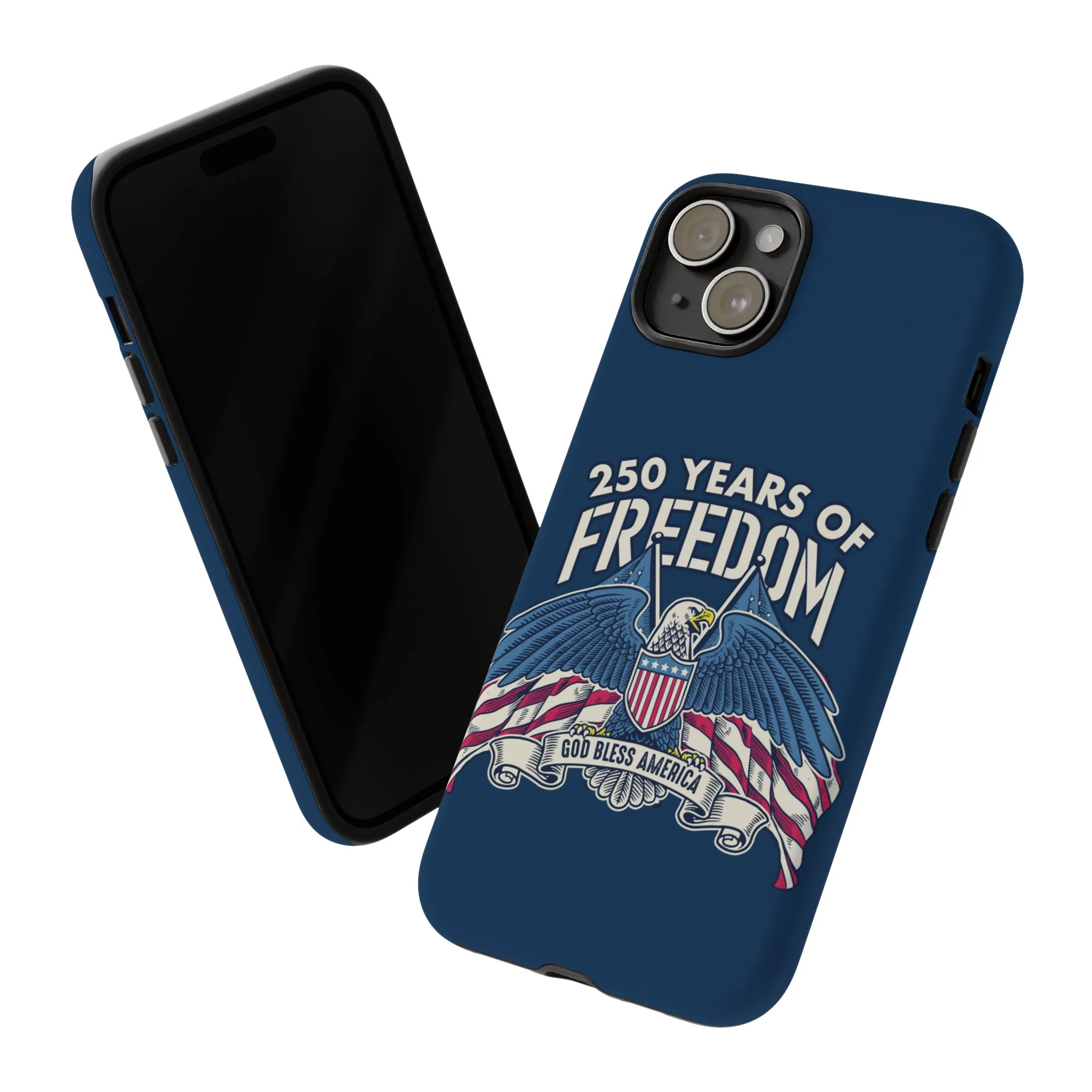 America's 250th Anniversary Hard Shell Tough Phone Case - Image 152