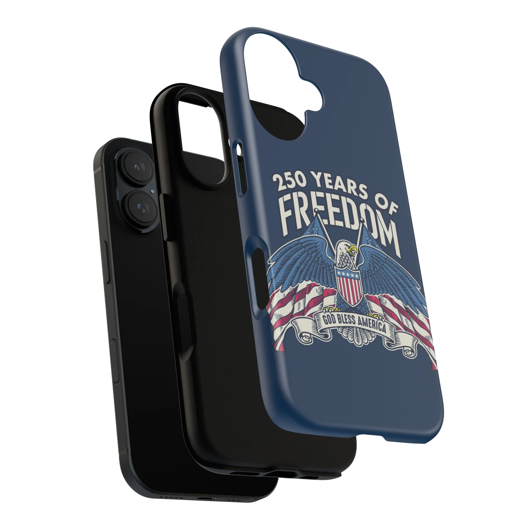 America's 250th Anniversary Hard Shell Tough Phone Case - Image 178