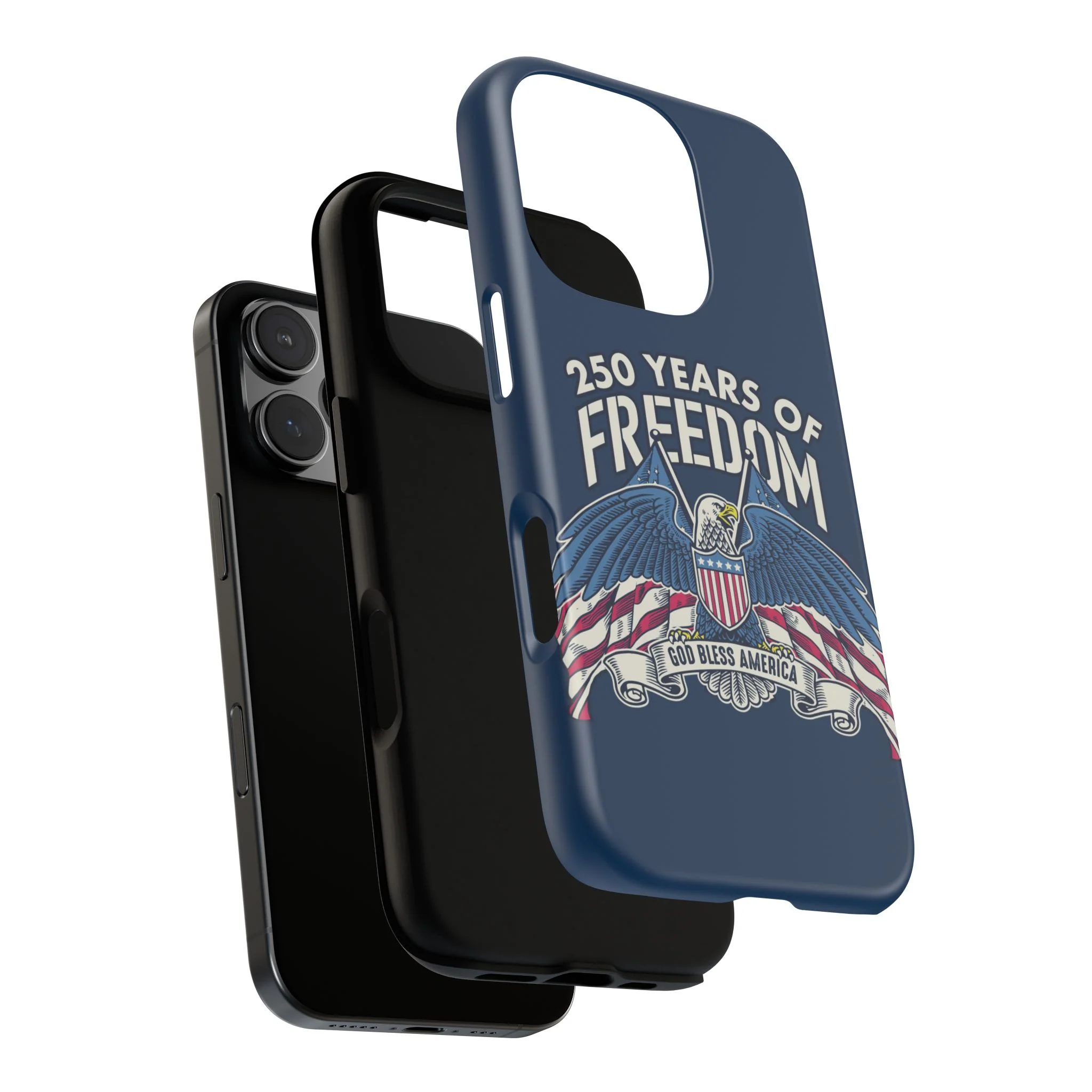 America's 250th Anniversary Hard Shell Tough Phone Case - Image 190