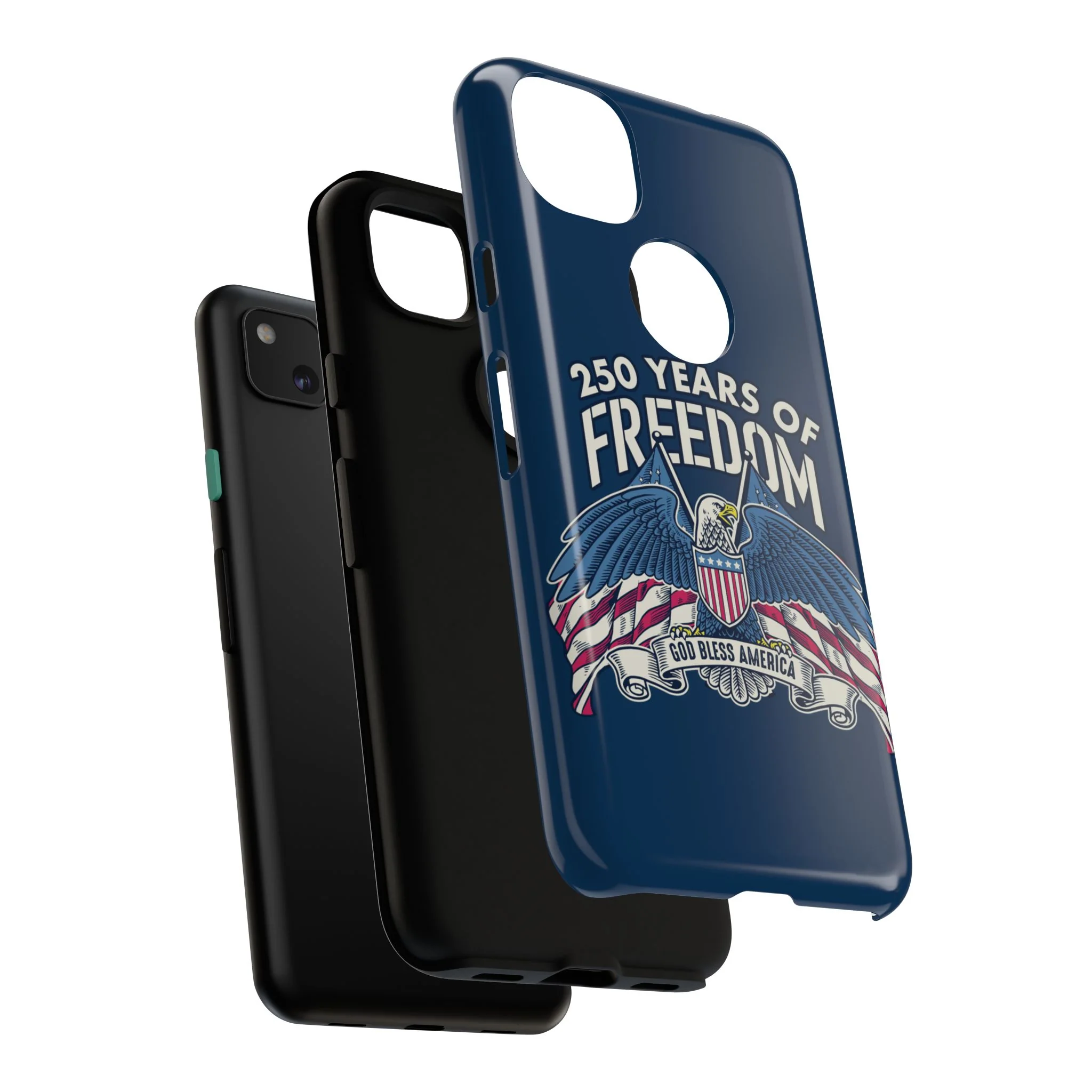 America's 250th Anniversary Hard Shell Tough Phone Case - Image 243