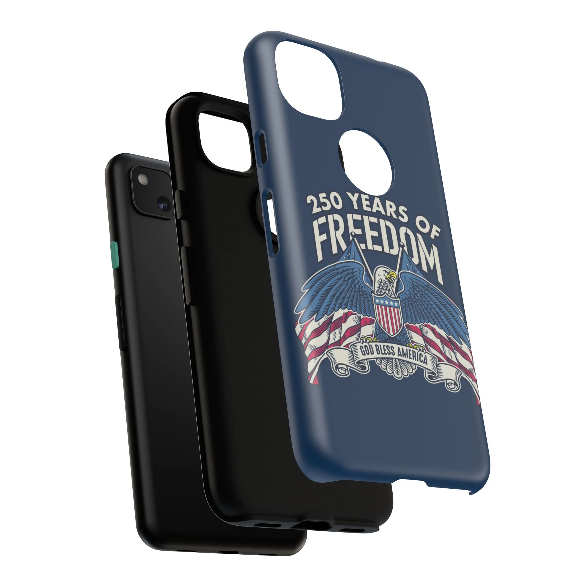 America's 250th Anniversary Hard Shell Tough Phone Case - Image 245