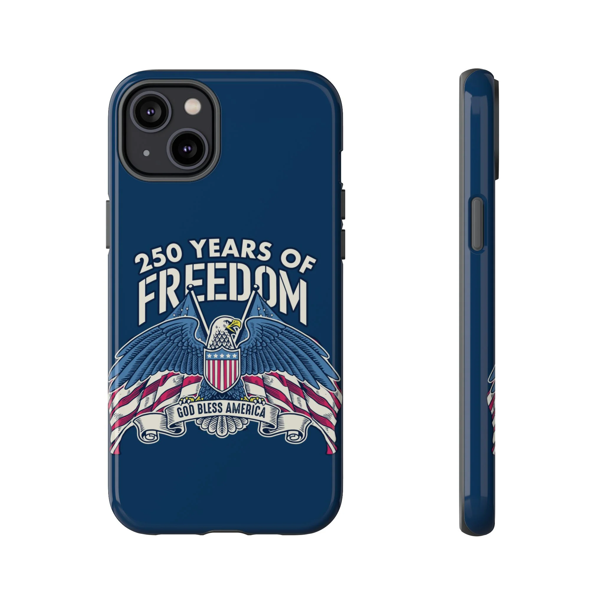 America's 250th Anniversary Hard Shell Tough Phone Case - Image 43