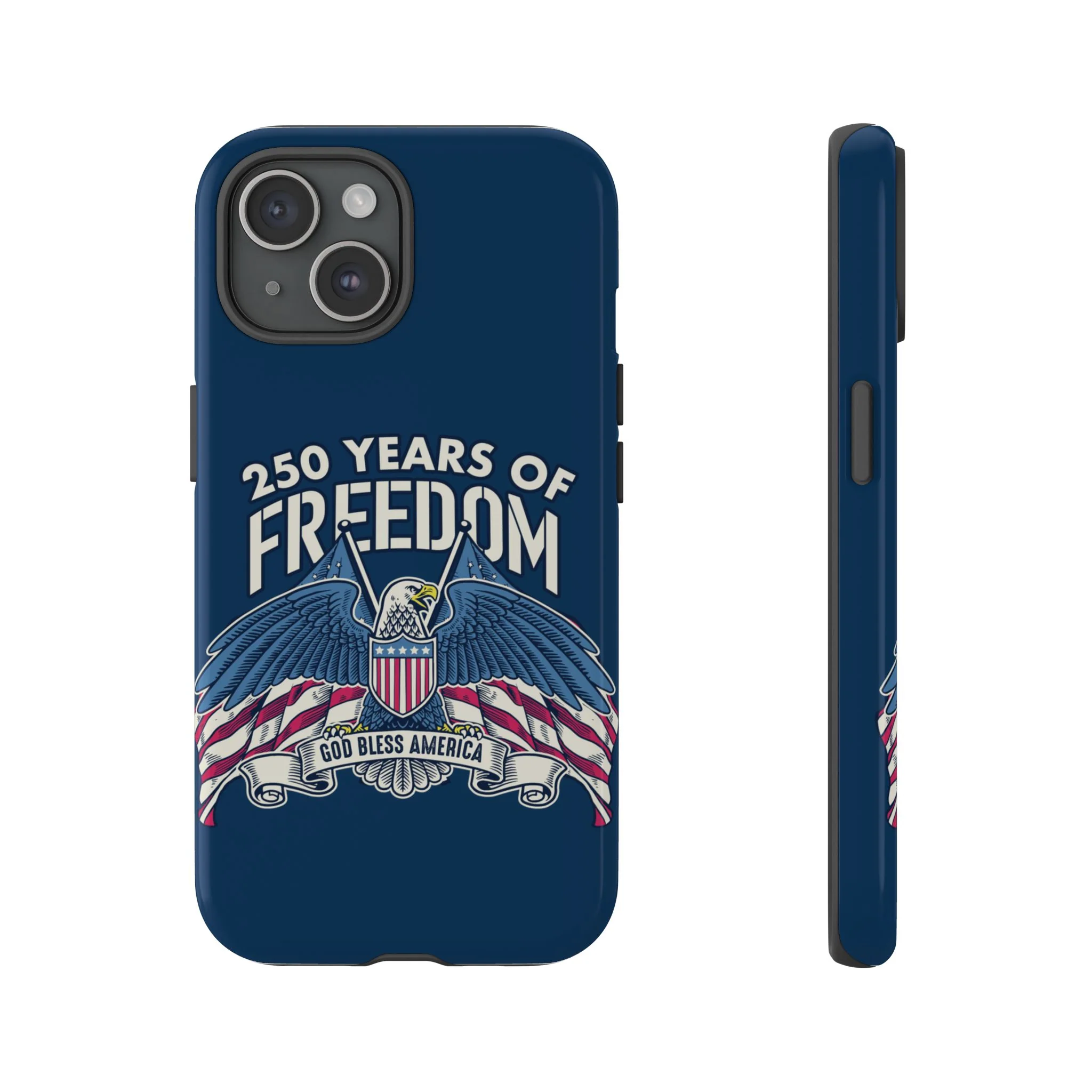 America's 250th Anniversary Hard Shell Tough Phone Case - Image 51