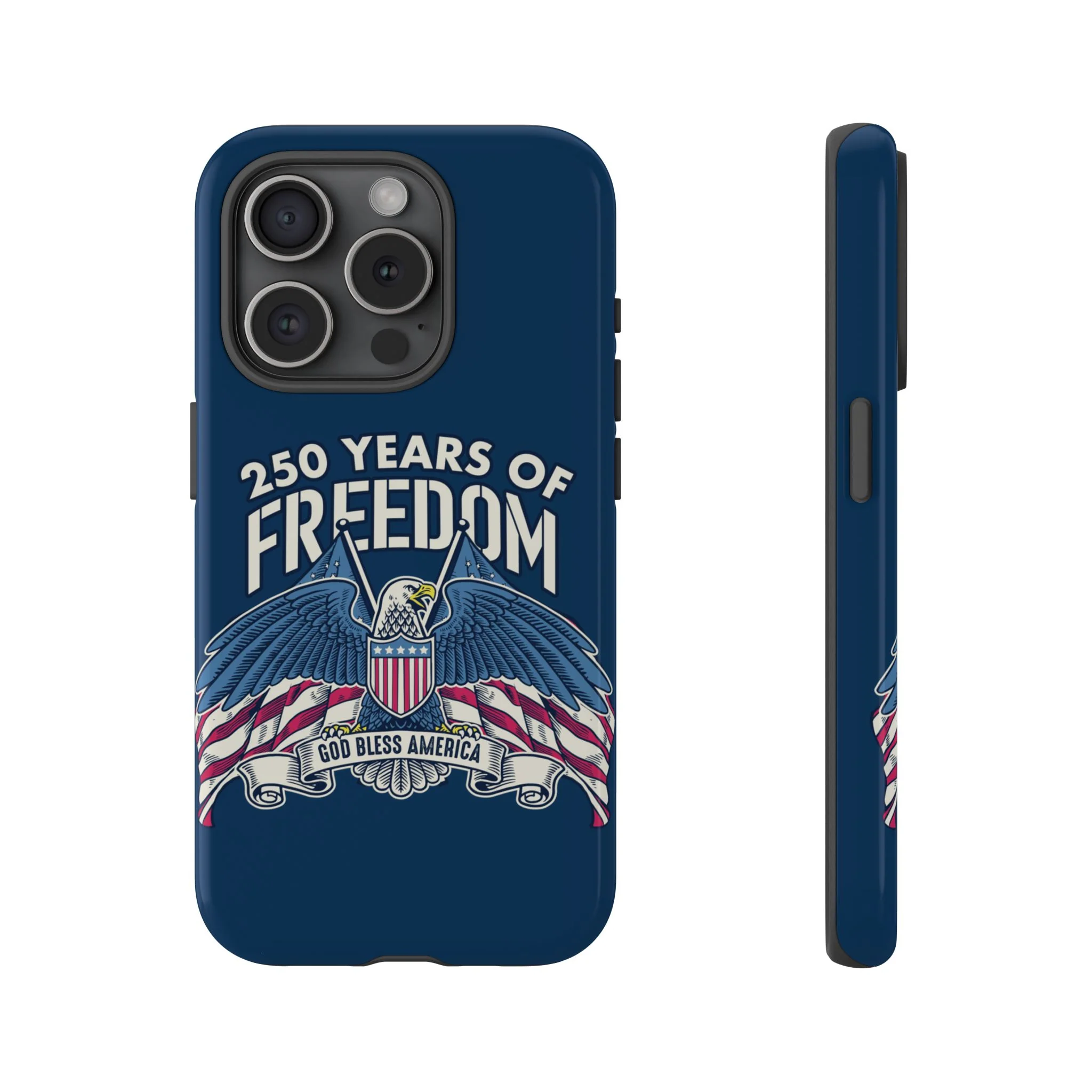 America's 250th Anniversary Hard Shell Tough Phone Case - Image 55