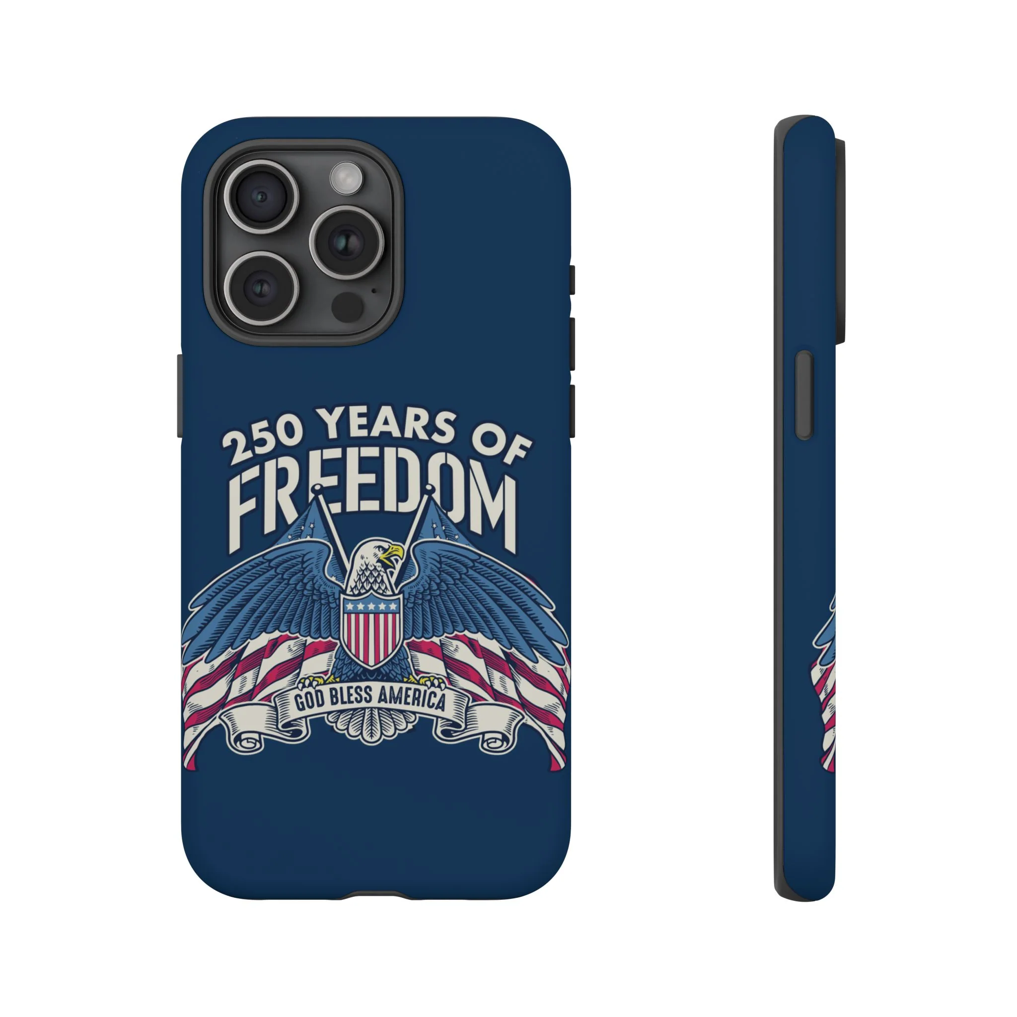 America's 250th Anniversary Hard Shell Tough Phone Case - Image 58