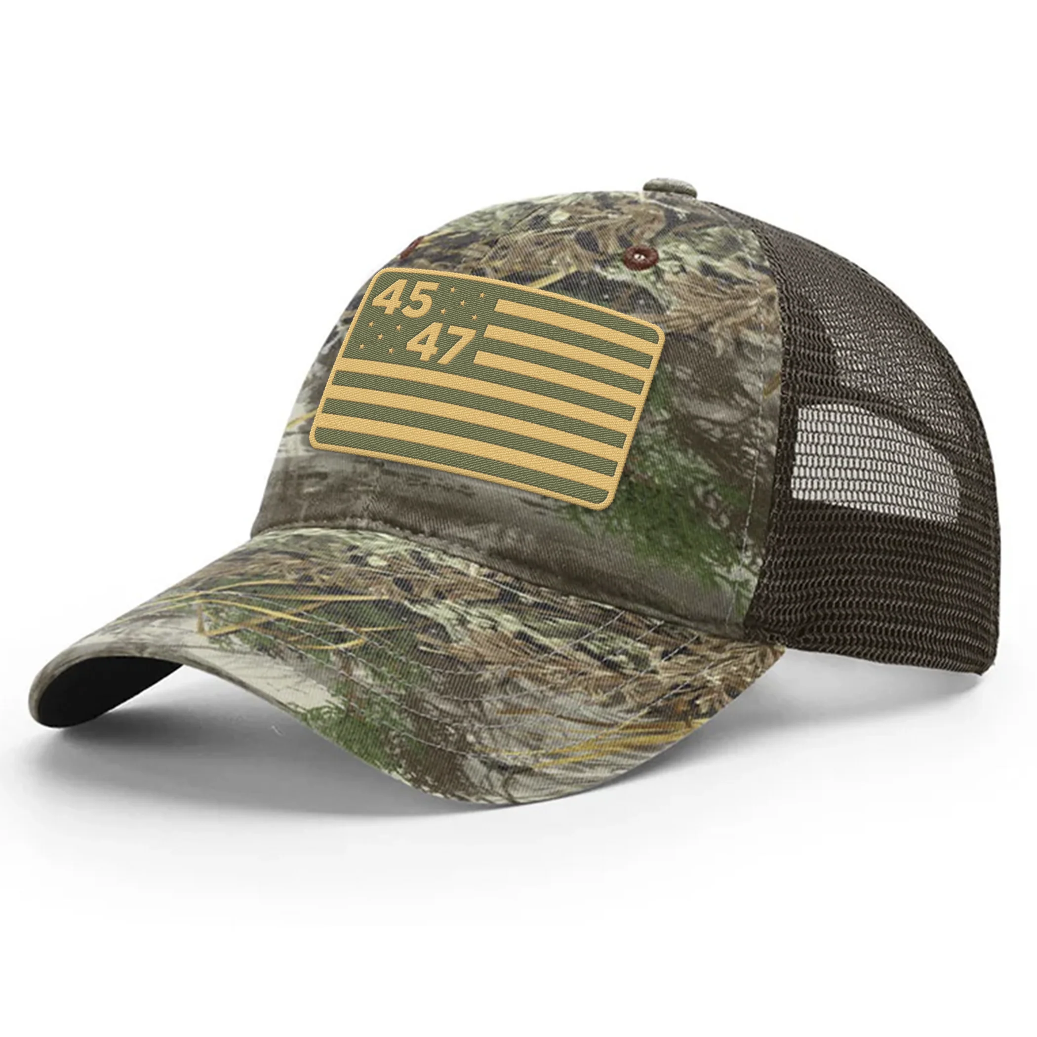 45/47 Flag Camo Hat - Image 3