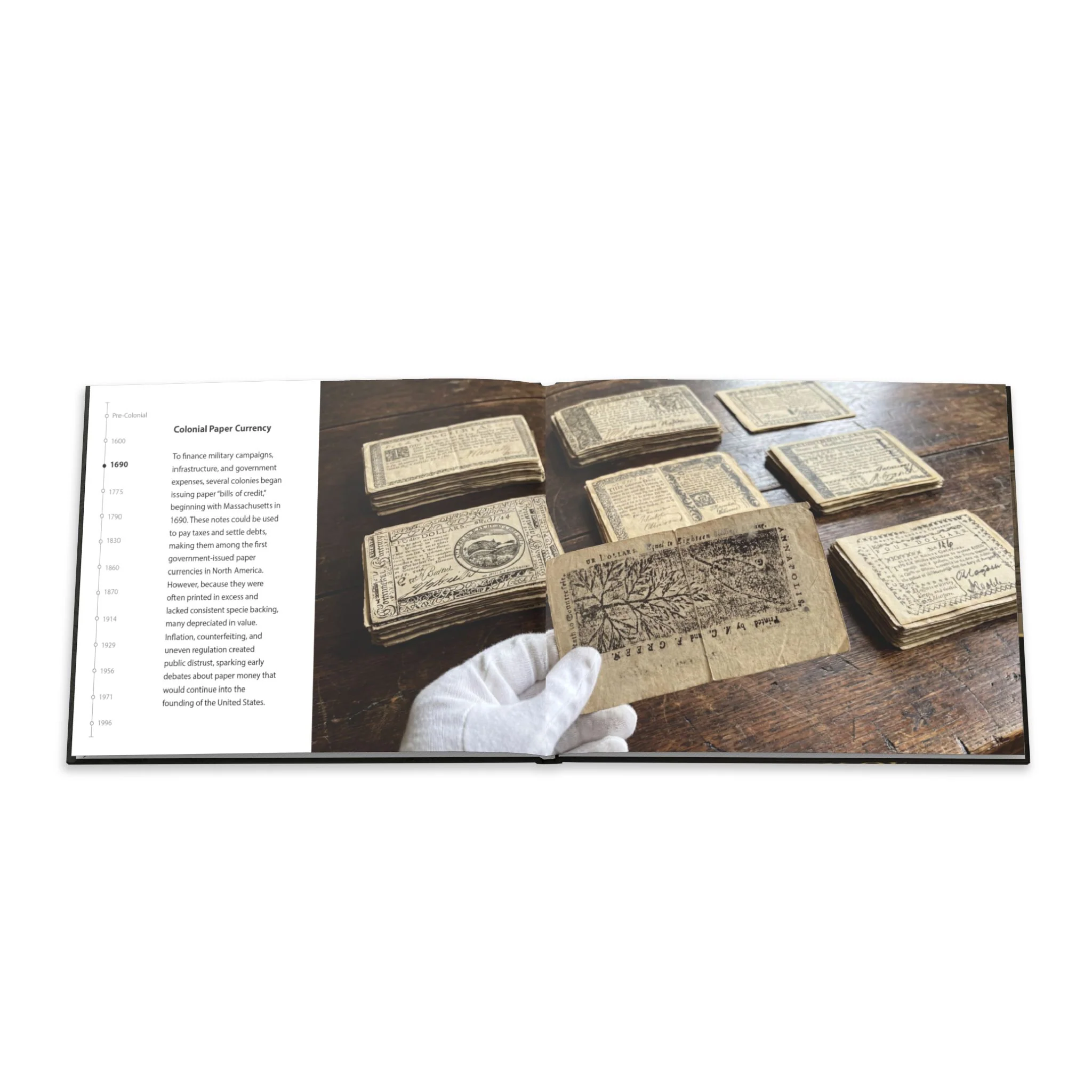 A History of American Currency Coffee Table Book - Image 5