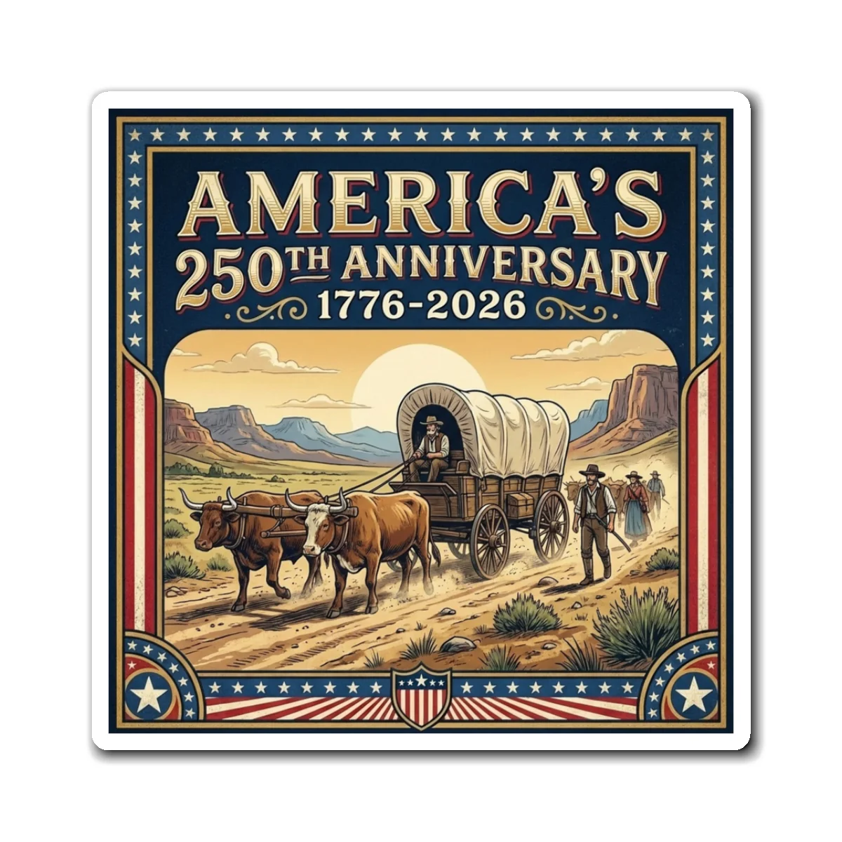 All 18 America 250th Anniversary Magnets (Save 25%) - Image 16
