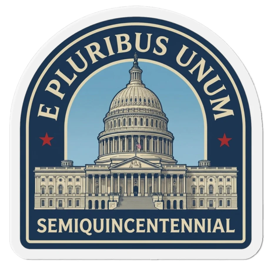 Capital Building - E Pluribus Unum' Magnet