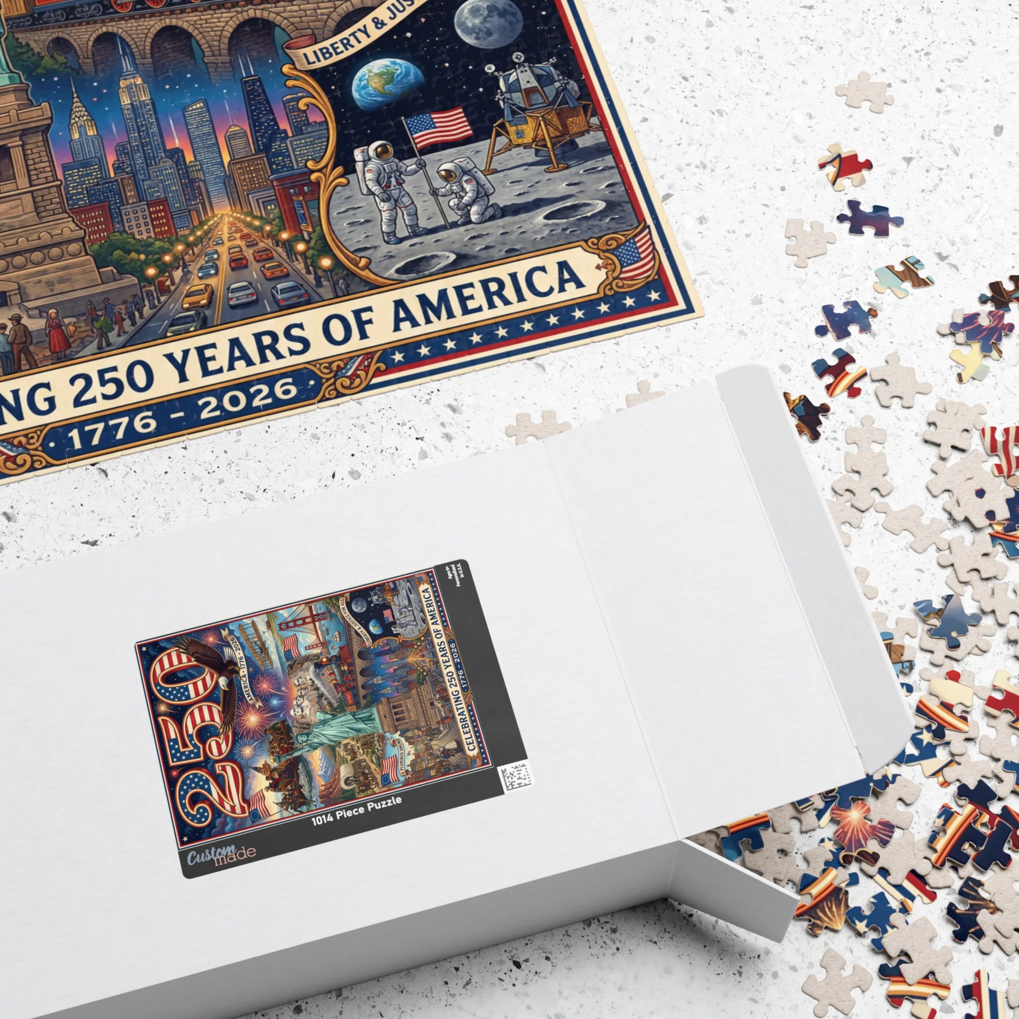 America 250th Anniversary Commemorative Puzzle - Image 4
