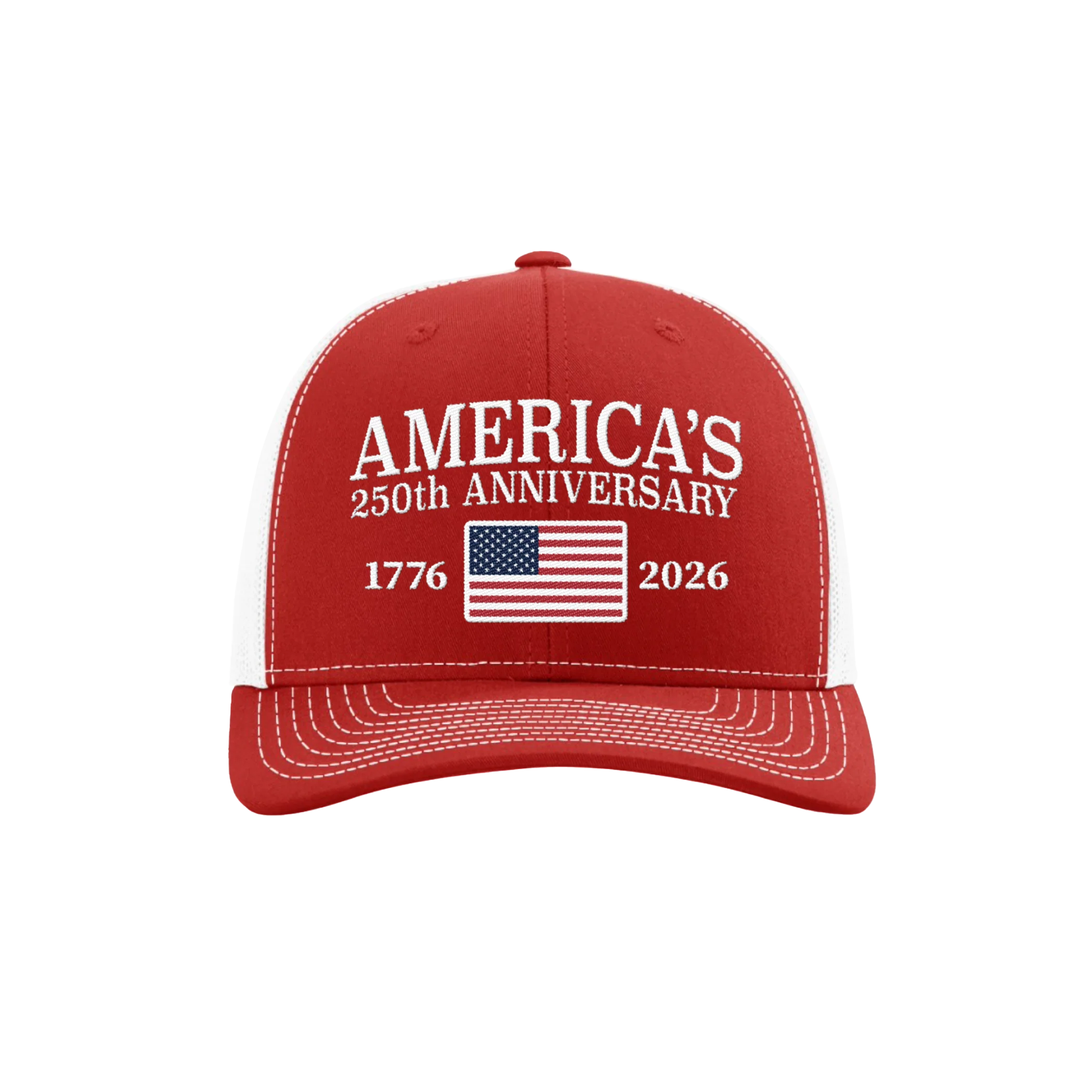 America 250th Anniversary Flag Hat - Image 2