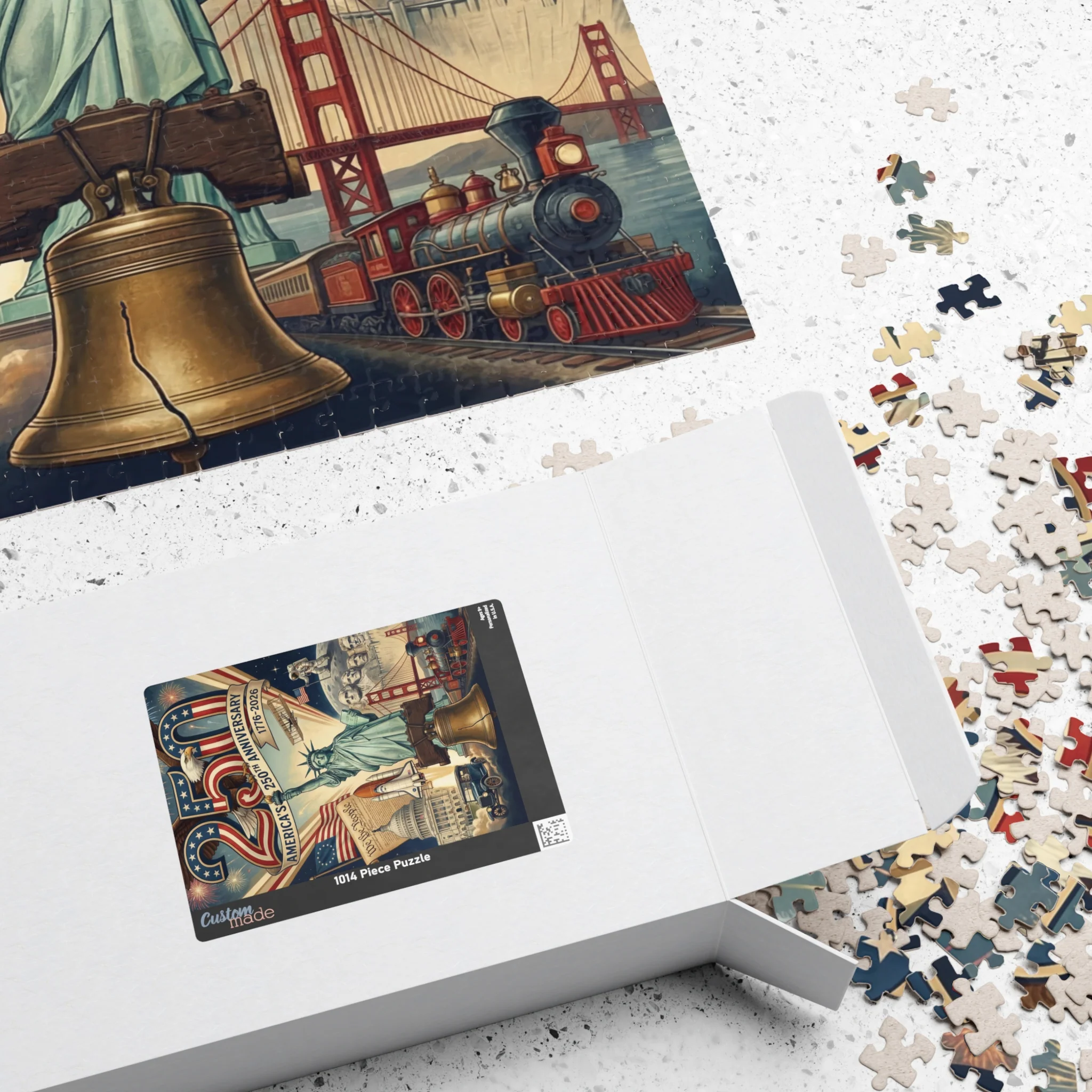 America 250th Anniversary Puzzle (252, 520, 1014-piece) - Image 7