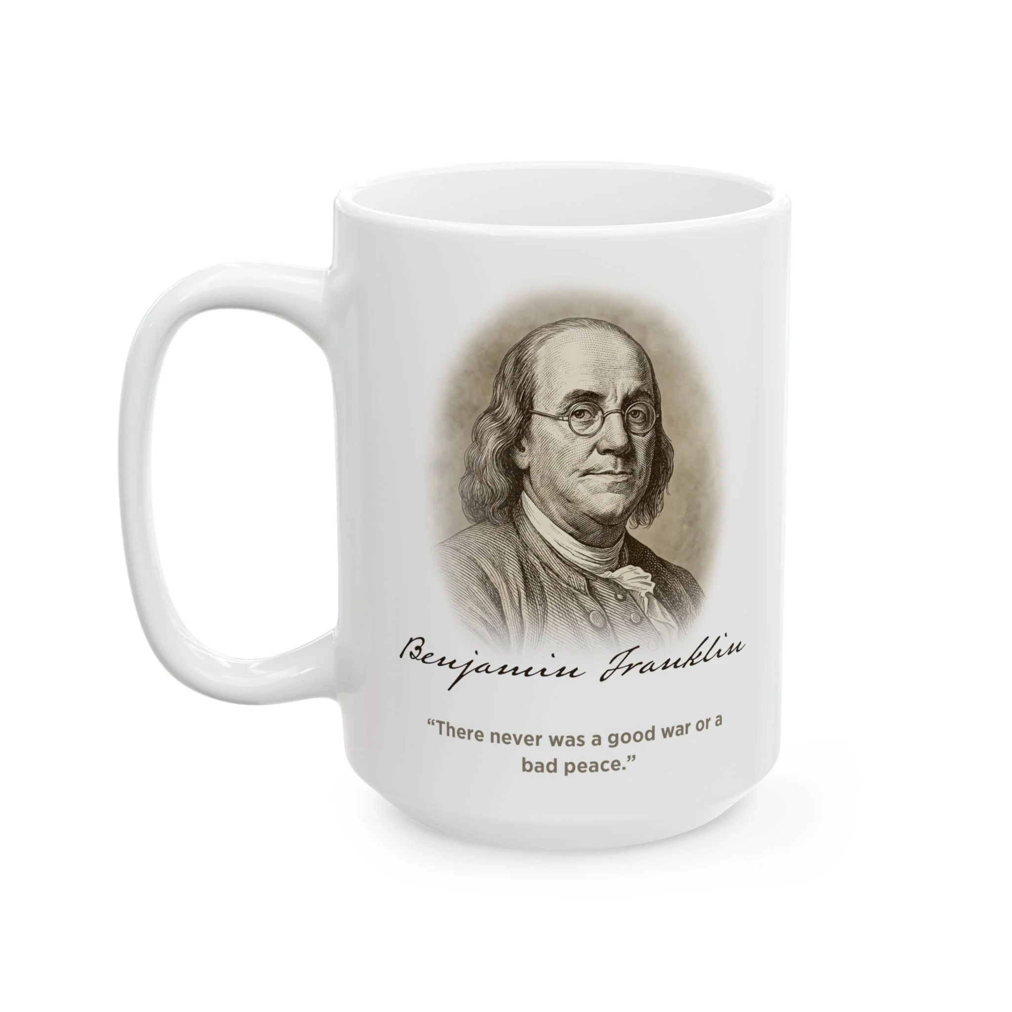 Benjamin Franklin - America 250th Founding Fathers Coffee Mug Collection - Image 4