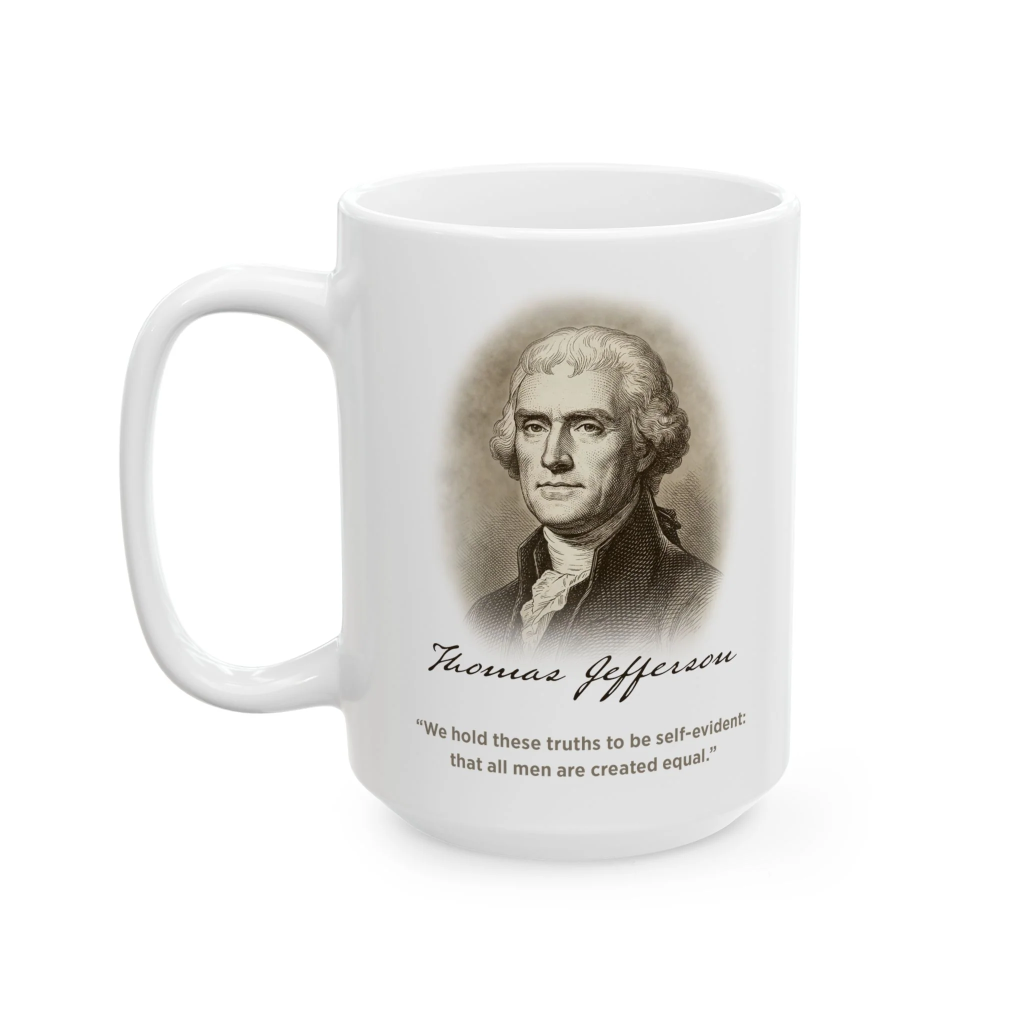 Thomas Jefferson - America 250th Founding Fathers Coffee Mug Collection - Image 4