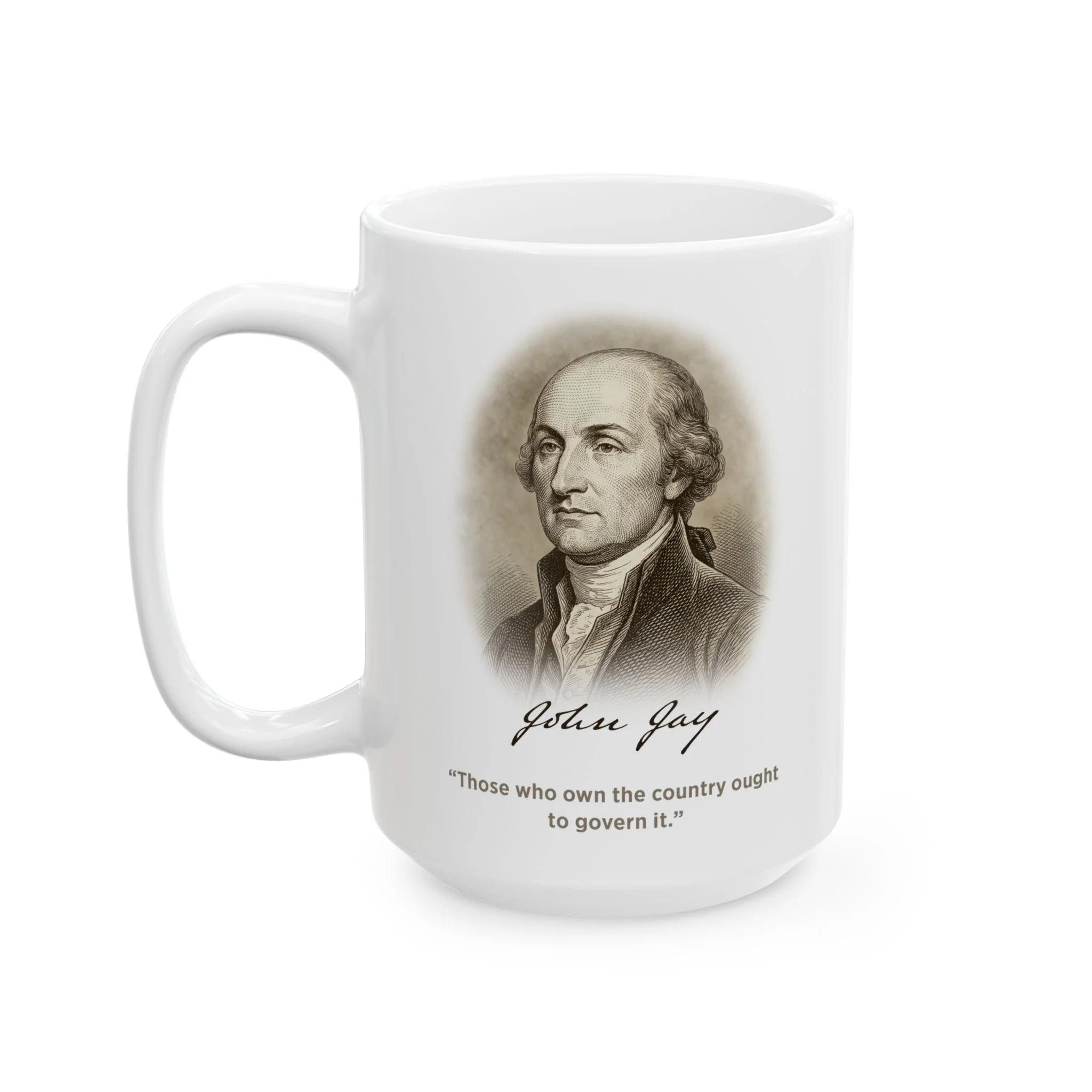 John Jay - America 250th Founding Fathers Coffee Mug Collection - Image 4