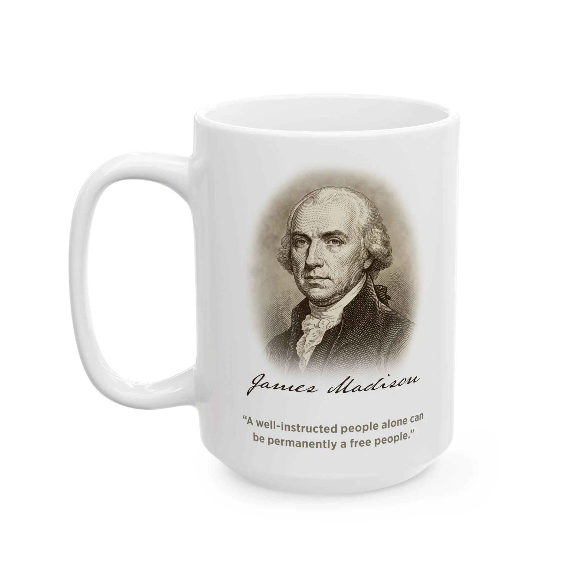 America 250th Founding Fathers All 7 Coffee Mugs (15oz) - Save 20% - Image 7