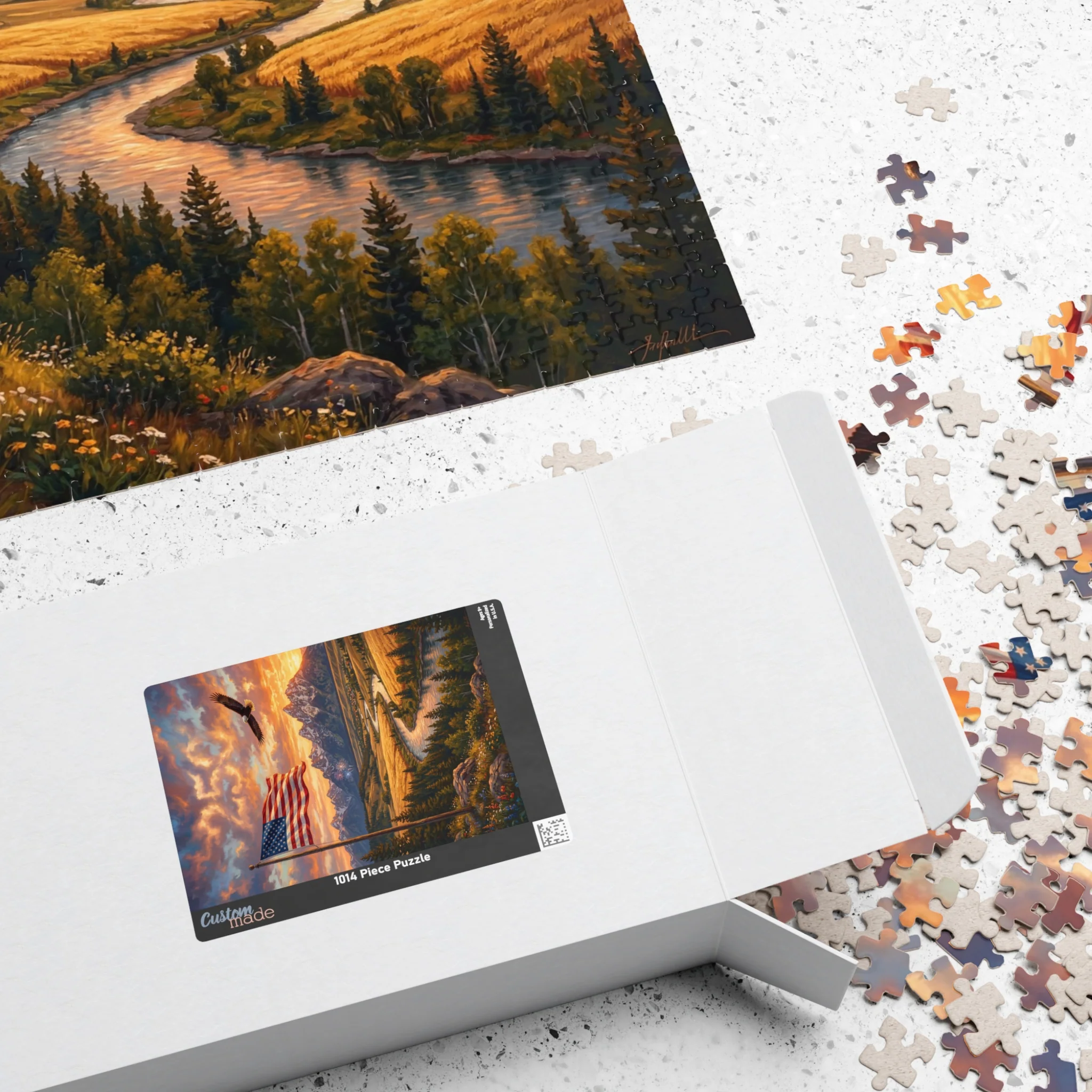 American 250th Anniversary Landscape Puzzle - Image 4
