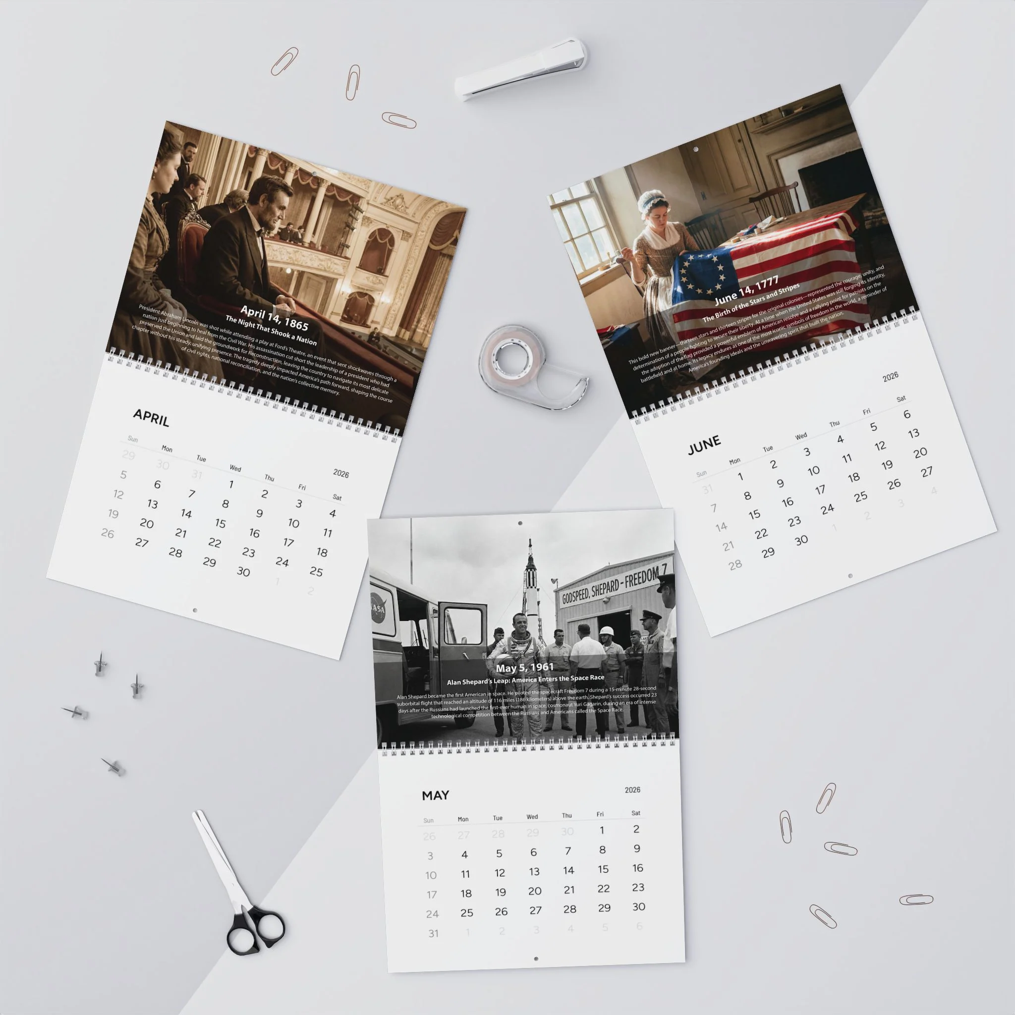 America's 250th Anniversary 2026 Calendar - Image 3