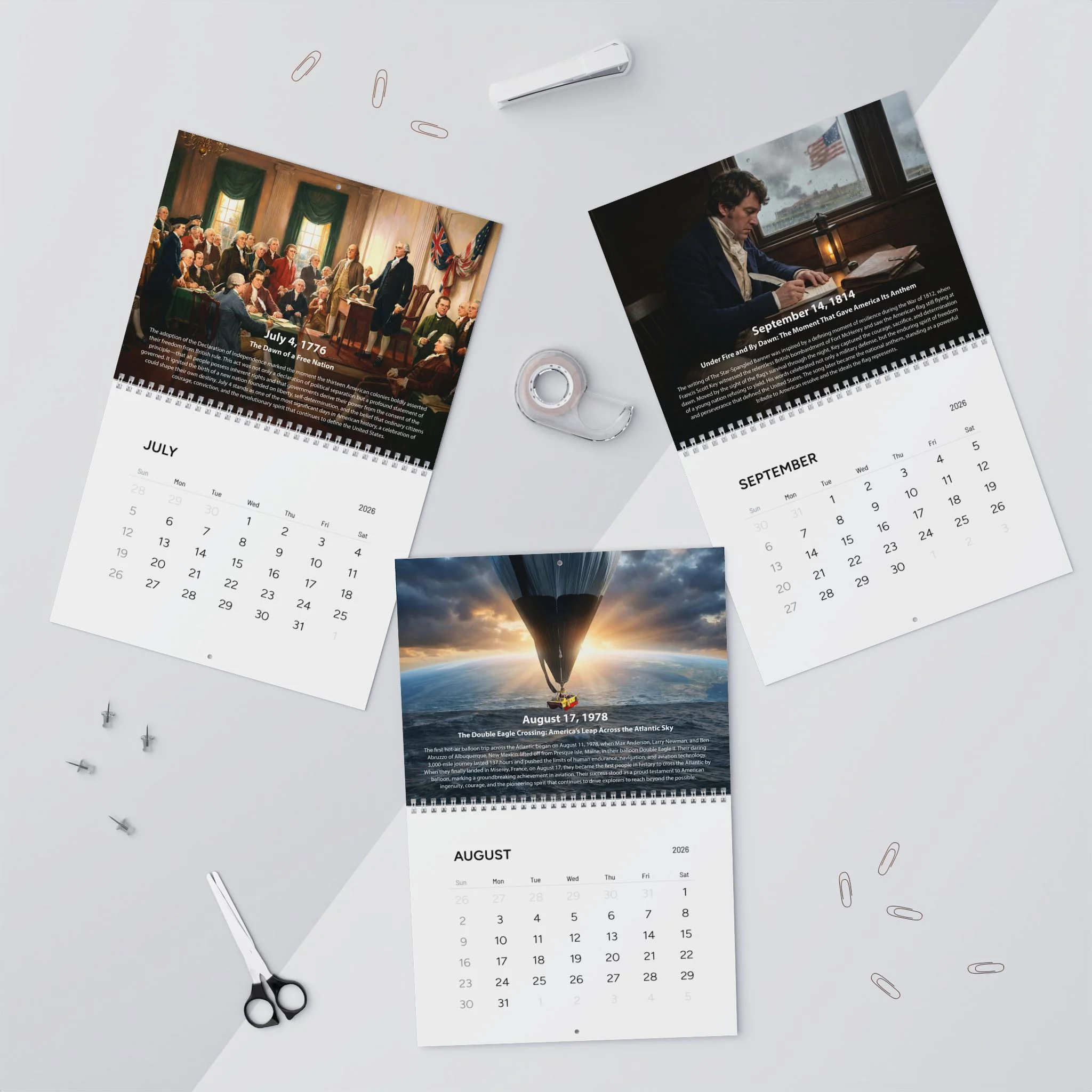 America's 250th Anniversary 2026 Calendar - Image 4