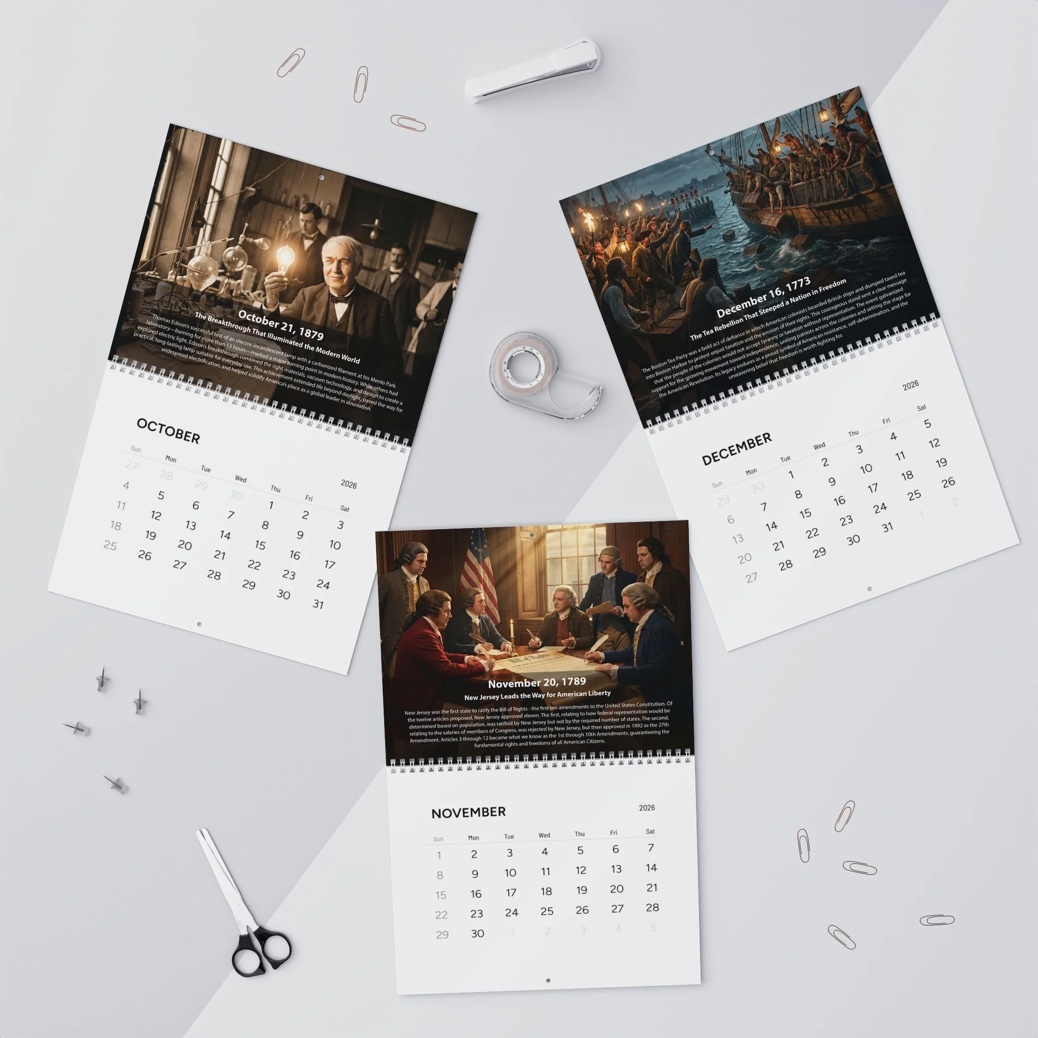 America's 250th Anniversary 2026 Calendar - Image 5