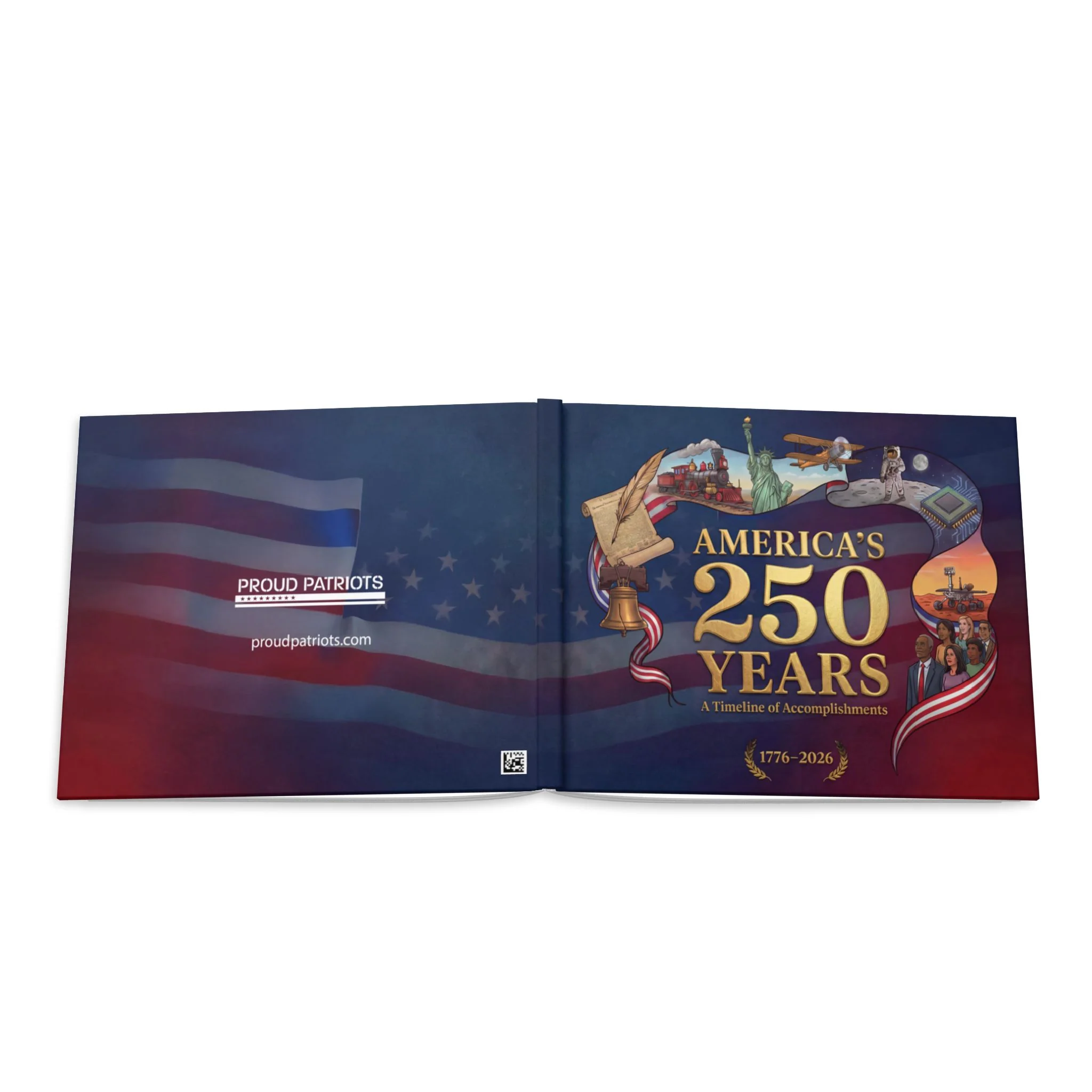 America's 250th Anniversary Hardcover Coffee Table Book (1776–2026) - Image 4
