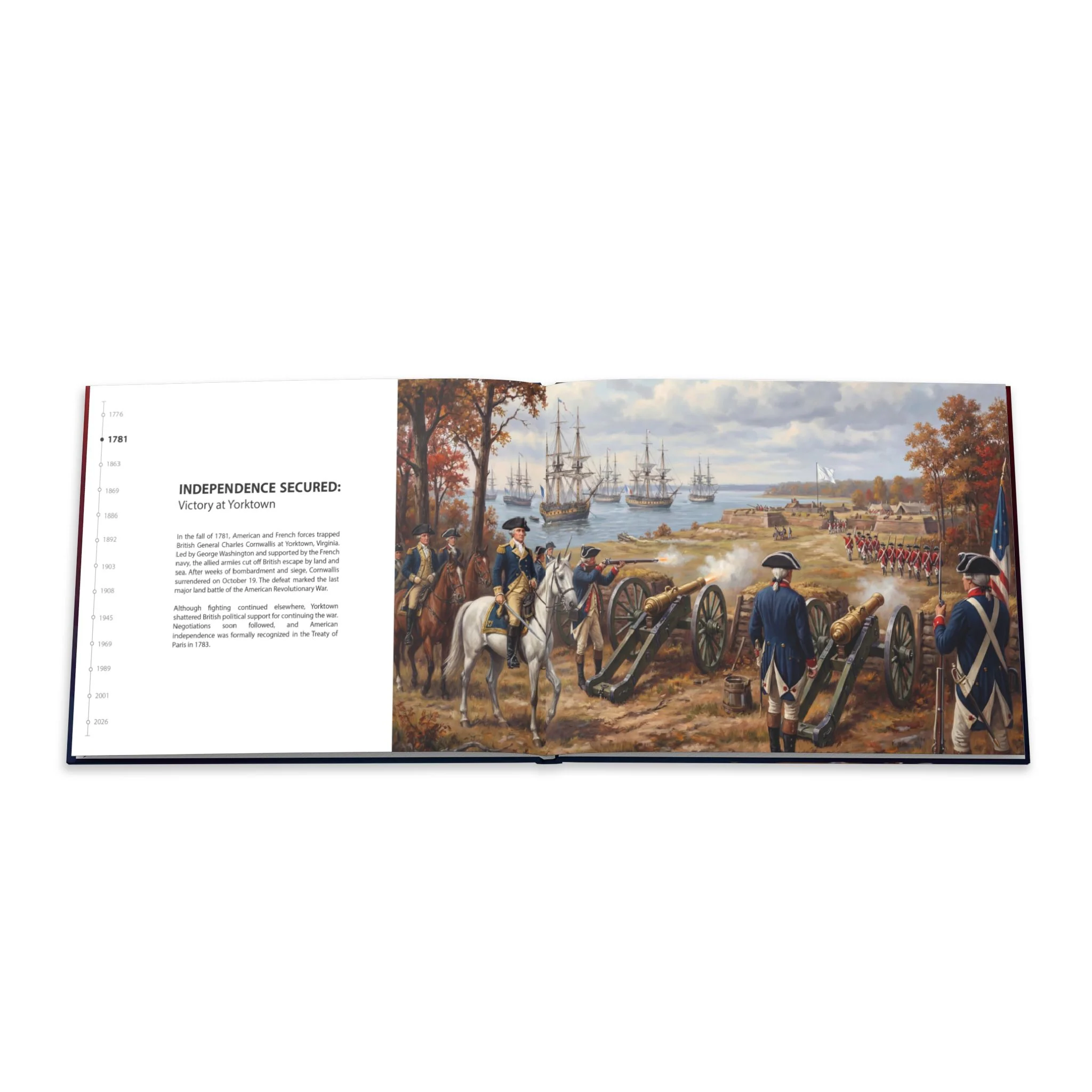 America's 250th Anniversary Hardcover Coffee Table Book (1776–2026) - Image 5