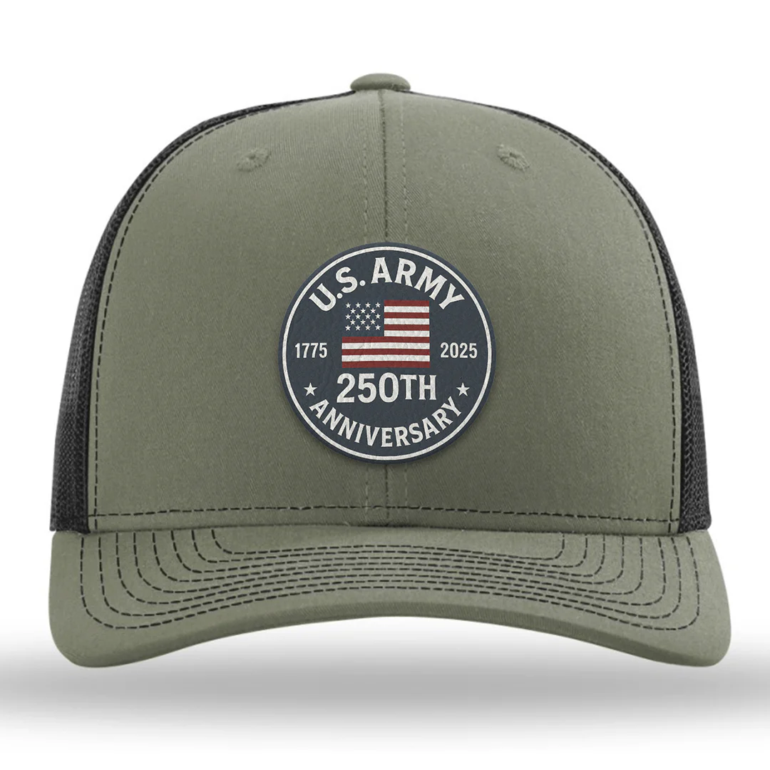 Army 250th Anniversary Patch Hat - Image 3