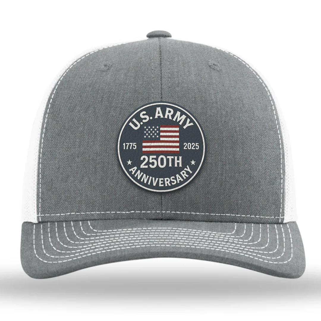 Army 250th Anniversary Patch Hat - Image 4