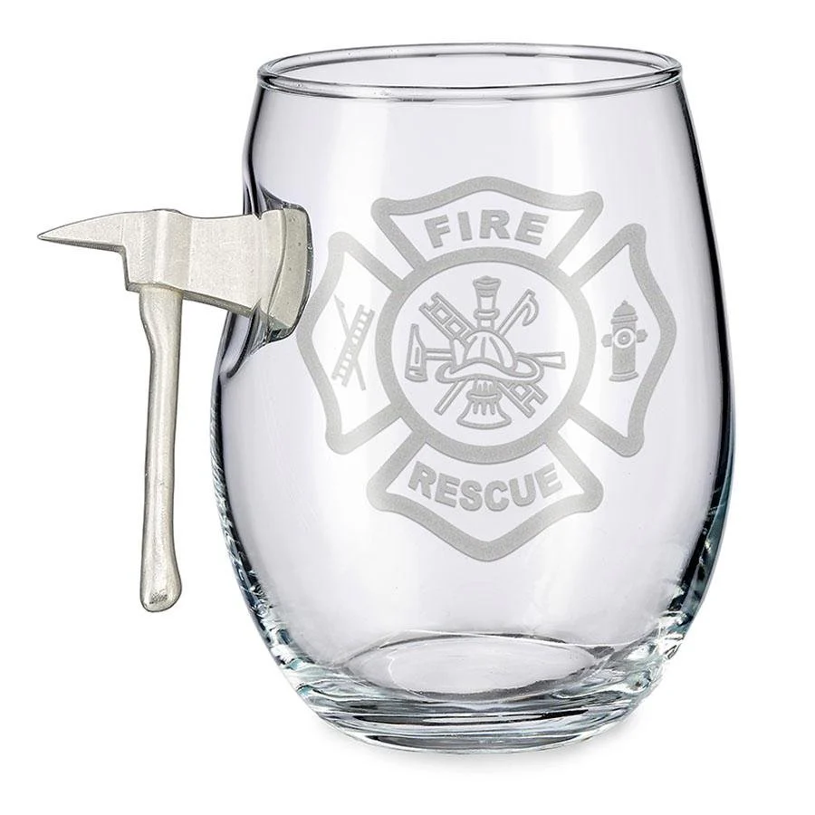 BenShot Fire Axe Glass - Maltese Cross - Image 3