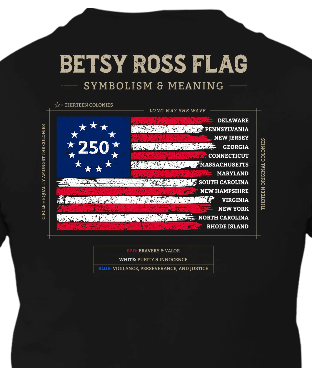 Betsy Flag 2-Sided Shirt - Image 2