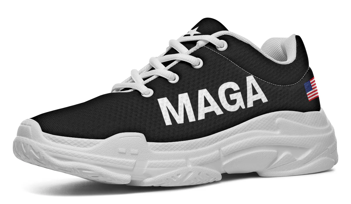 Black MAGA Chunky Sneakers - Image 10