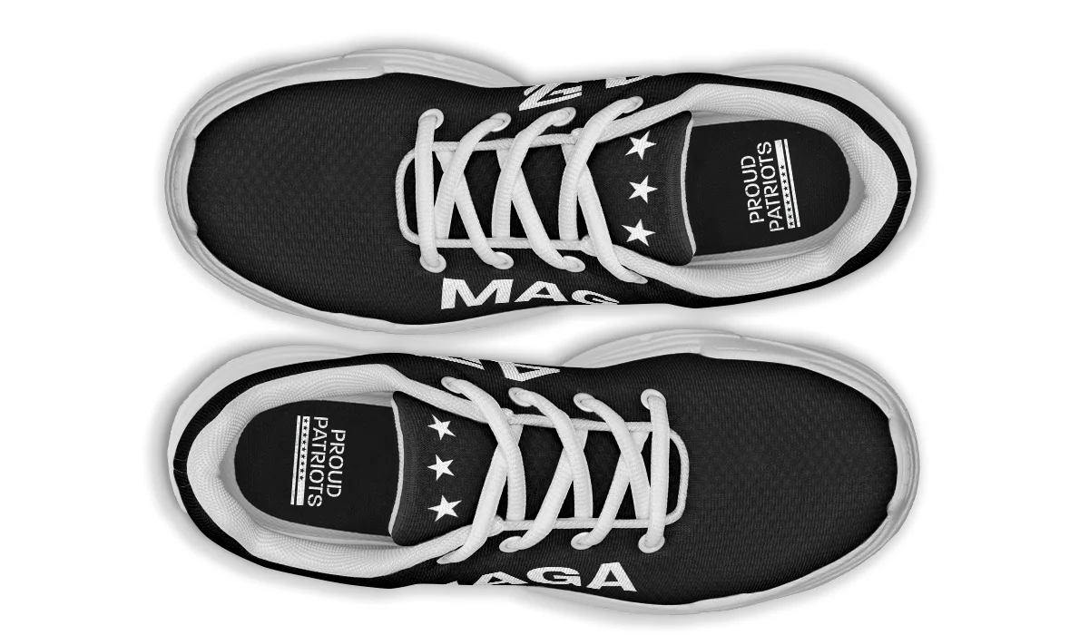 Black MAGA Chunky Sneakers - Image 14