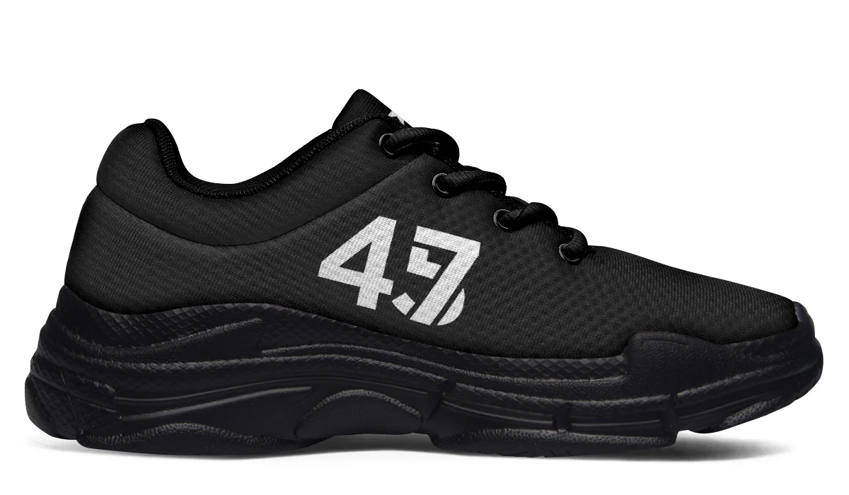Black MAGA Chunky Sneakers - Image 2