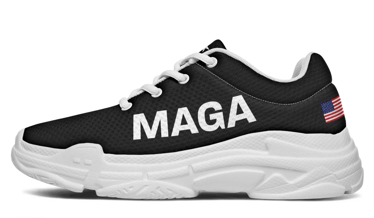 Black MAGA Chunky Sneakers - Image 8