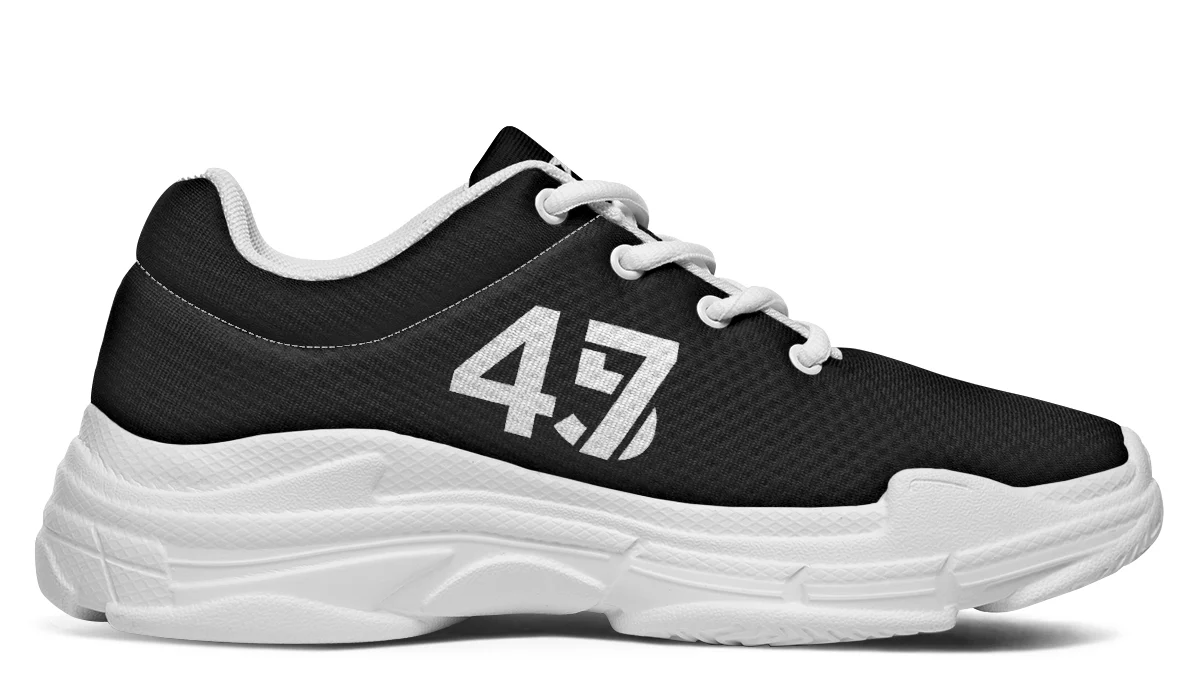 Black MAGA Chunky Sneakers - Image 9