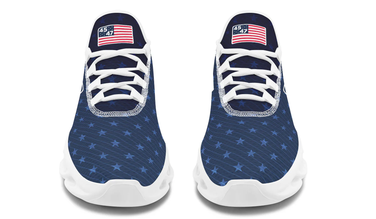 Blue 45-47 Flag Trendy Sneakers - Image 14