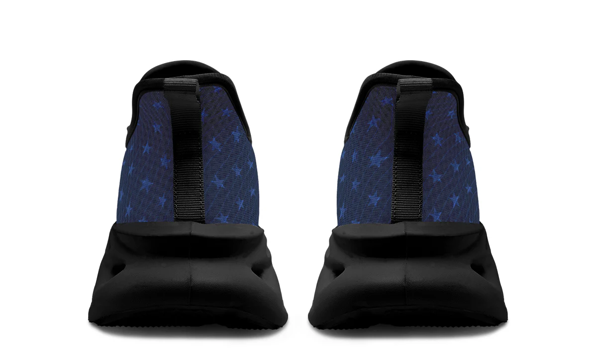 Blue 45-47 Flag Trendy Sneakers - Image 8