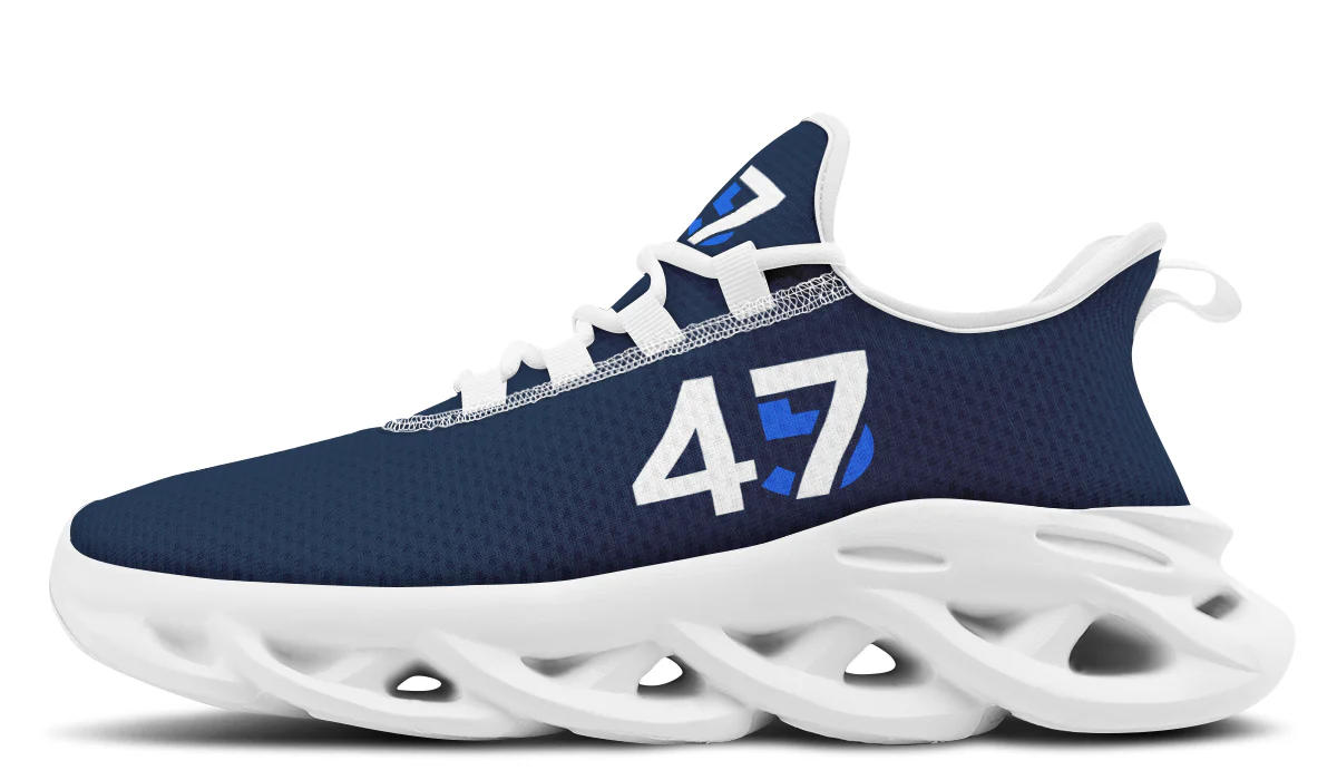 Blue 45-47 MAGA Trendy Sneakers - Image 11