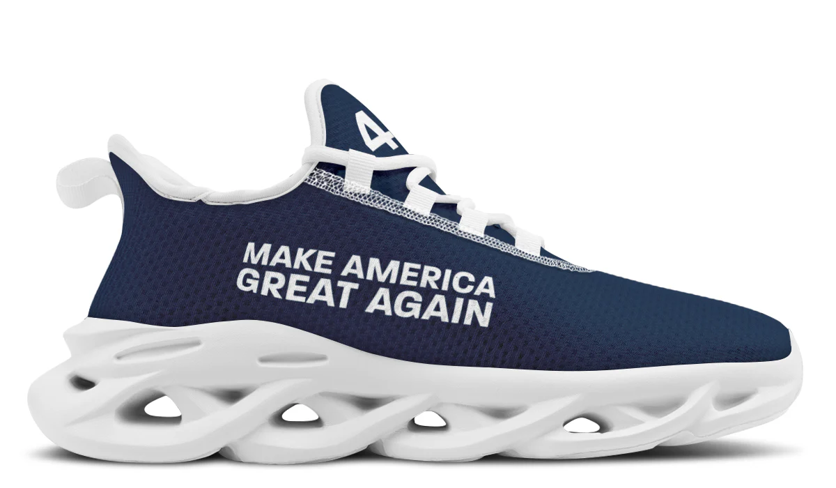 Blue 45-47 MAGA Trendy Sneakers - Image 12
