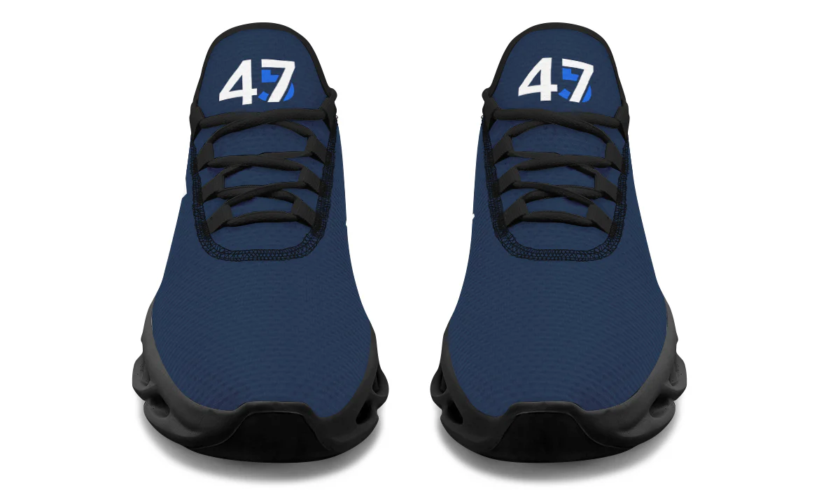 Blue 45-47 MAGA Trendy Sneakers - Image 4