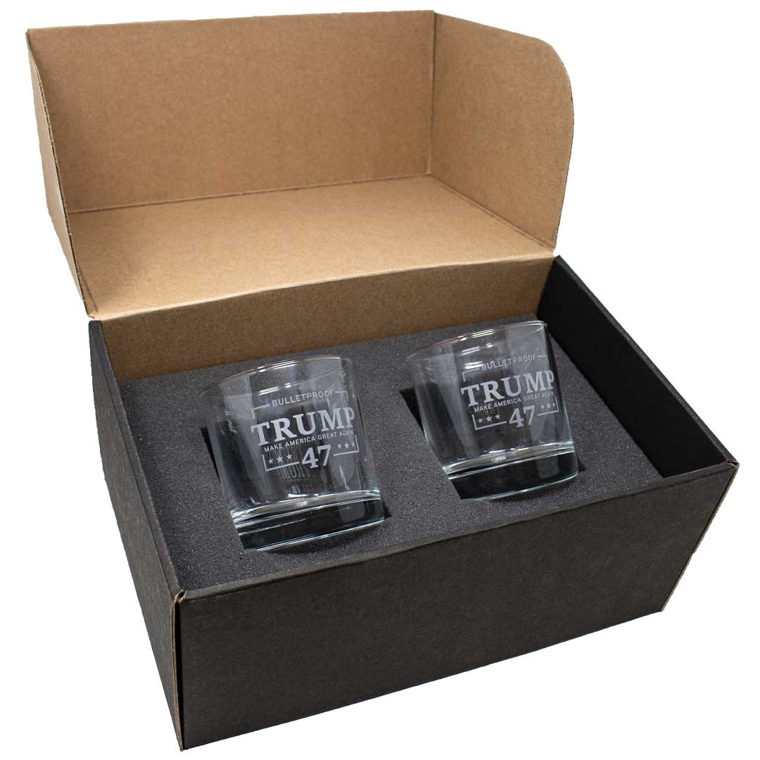 Bulletproof Trump 47 Whiskey Glass - Image 5