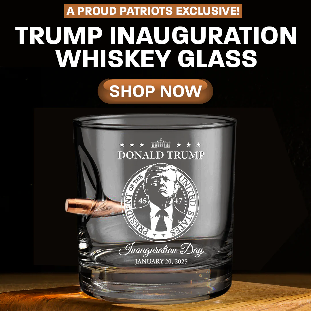 Bulletproof Trump Inauguration Whiskey Glass - Image 4