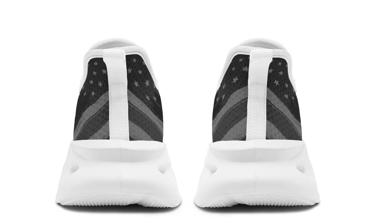 Dark MAGA Flag Trendy Sneakers - Image 18