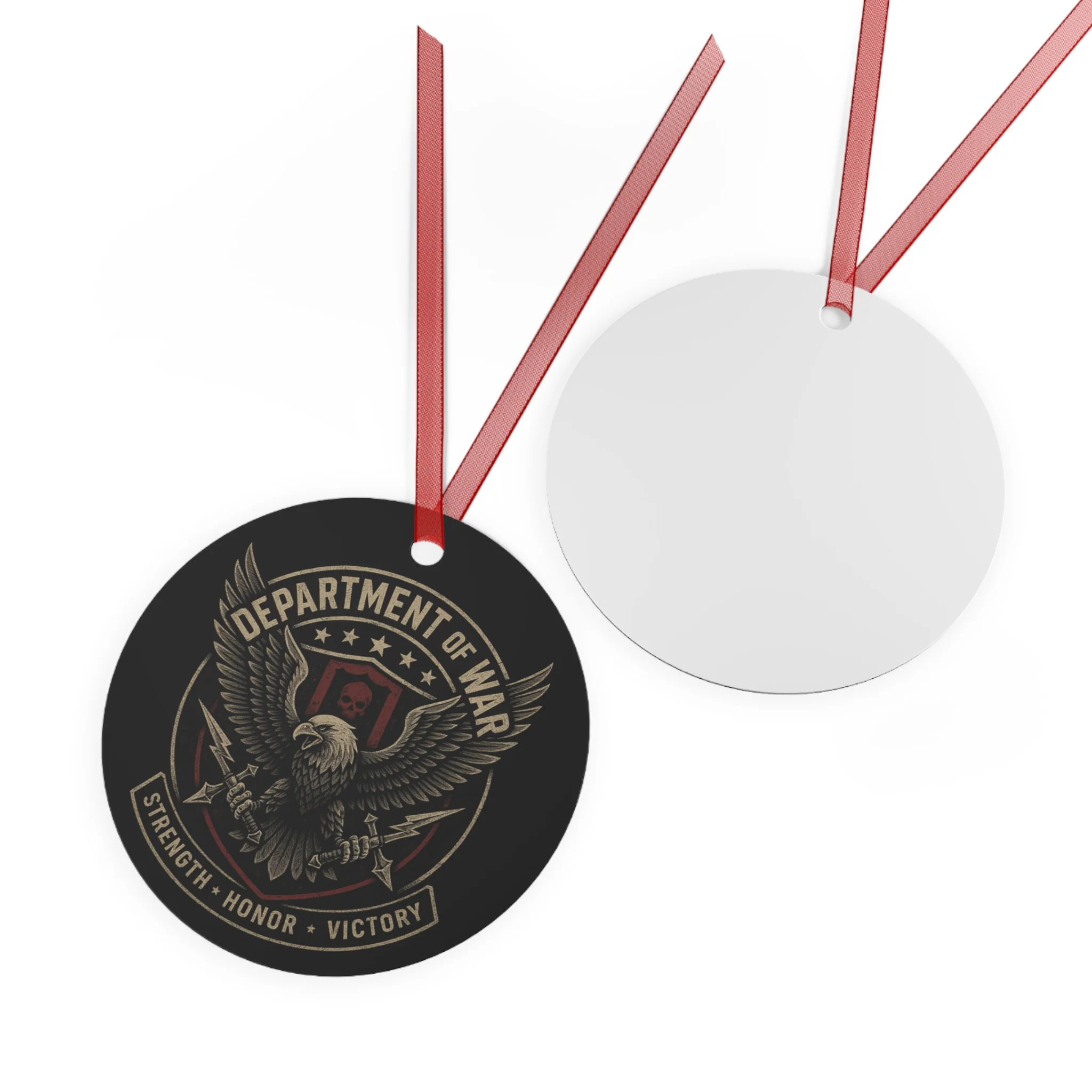 Department of War Christmas Tree Ornament - Image 3