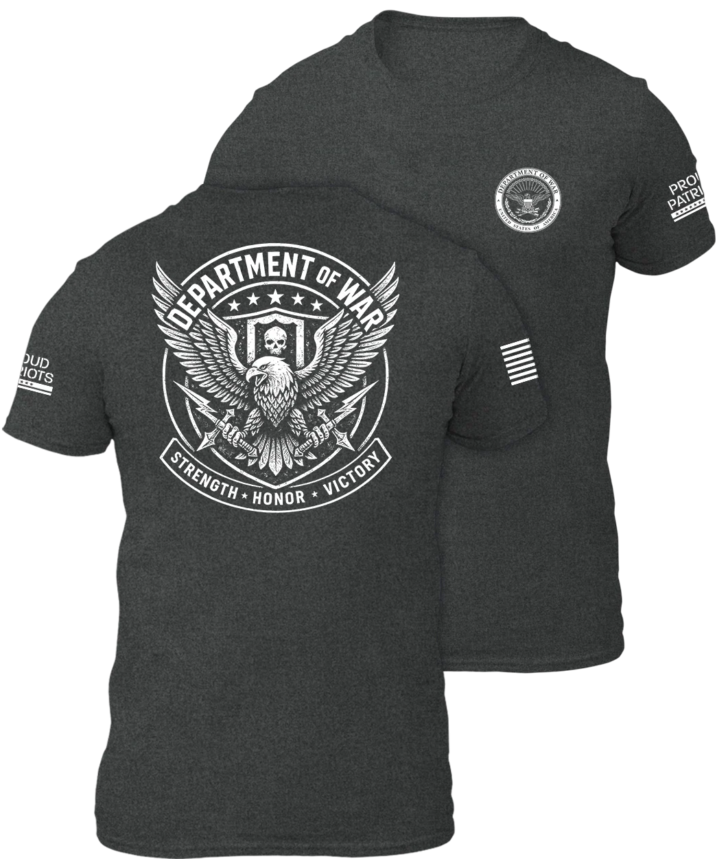 Department Of War Shirt Two Sided - Image 2
